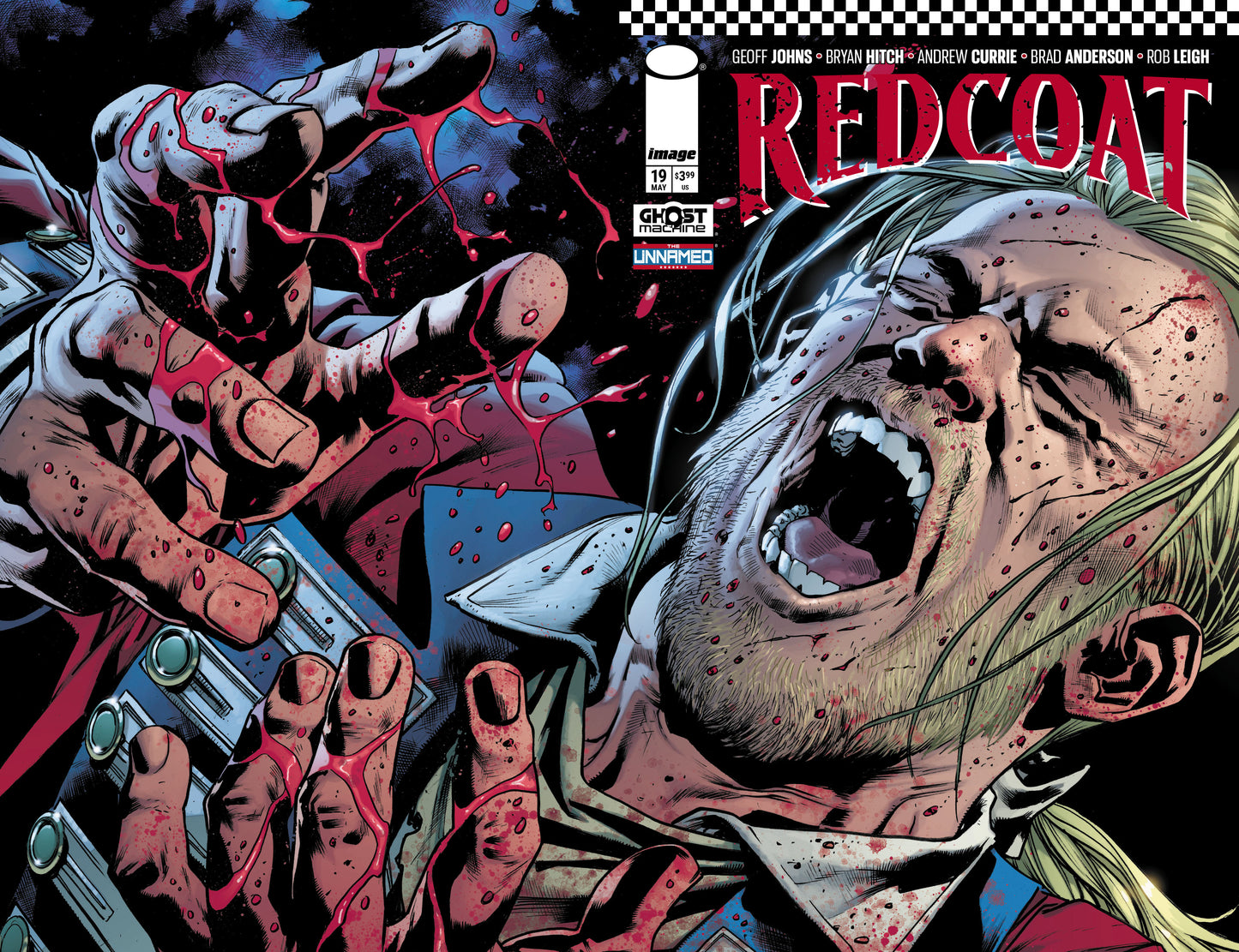 REDCOAT #19 CVR A BRYAN HITCH & BRAD ANDERSON WRAPAROUND | IMAGE COMICS | Comicbookeroo
