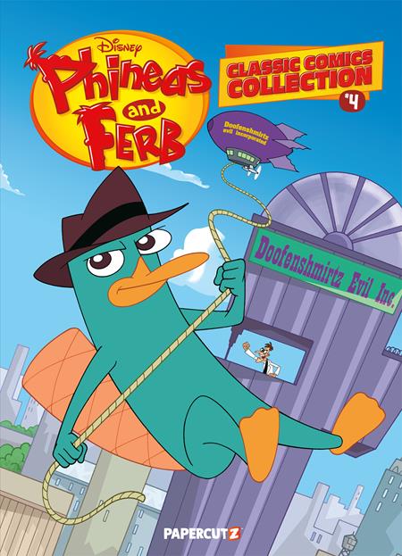 PHINEAS AND FERB CLASSIC COMICS COLLECTION HC VOL 04 (Backorder, Allow 4-5 Weeks)