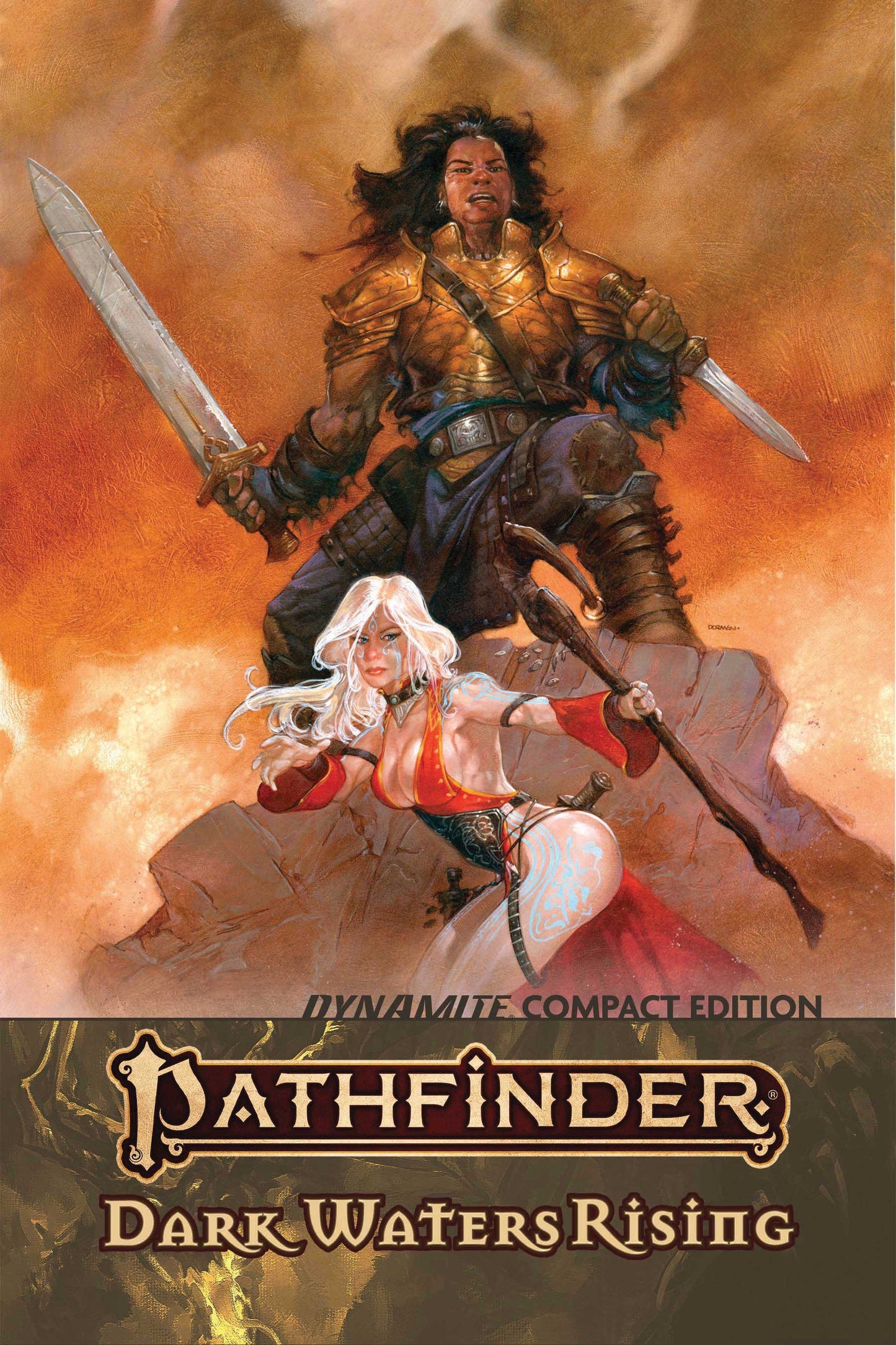 PATHFINDER DARK WATERS RISING COMPACT EDITION TP | DYNAMITE ENTERTAINMENT | Comicbookeroo