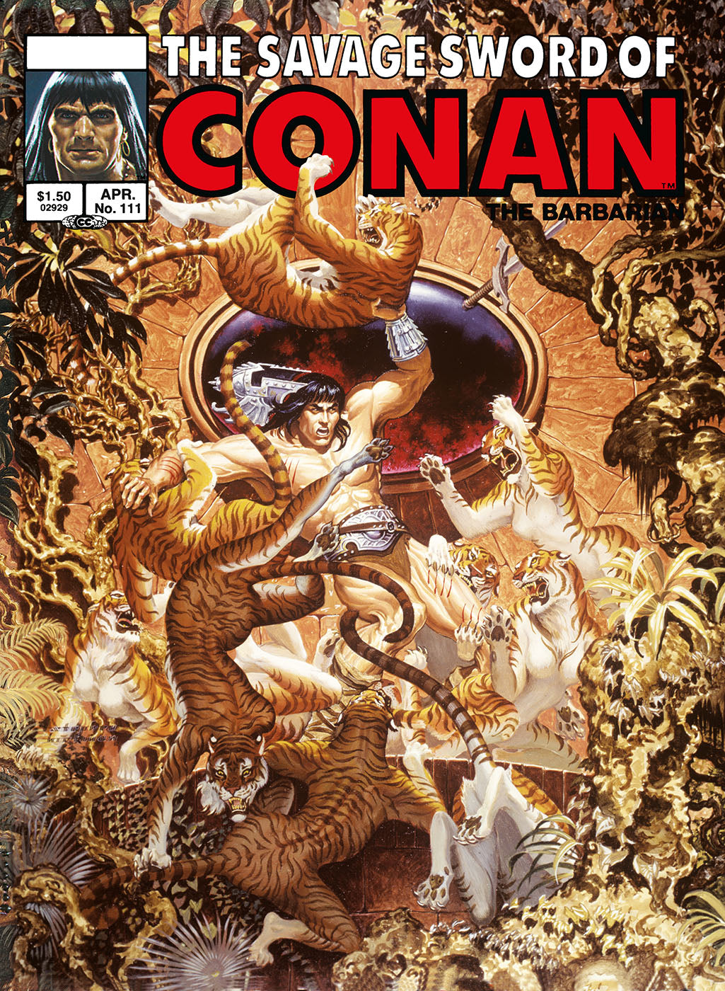SAVAGE SWORD OF CONAN ORIGINAL COMICS OMNIBUS VOL 08 REGULAR EDITION STEPHEN HICKMAN (MR) (02 Sep Release)