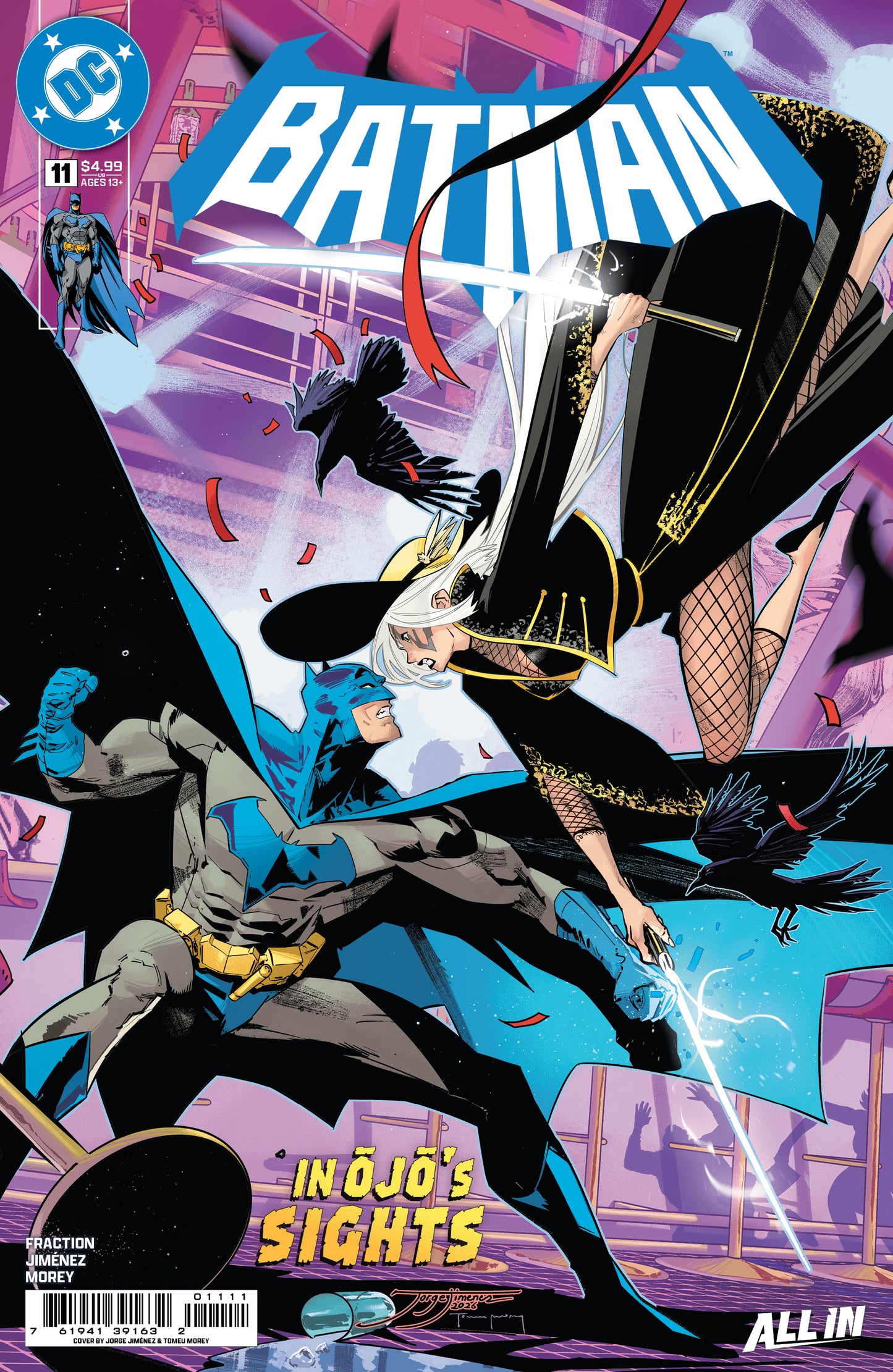 BATMAN #11 CVR A JORGE JIMENEZ (01 Jul Release)