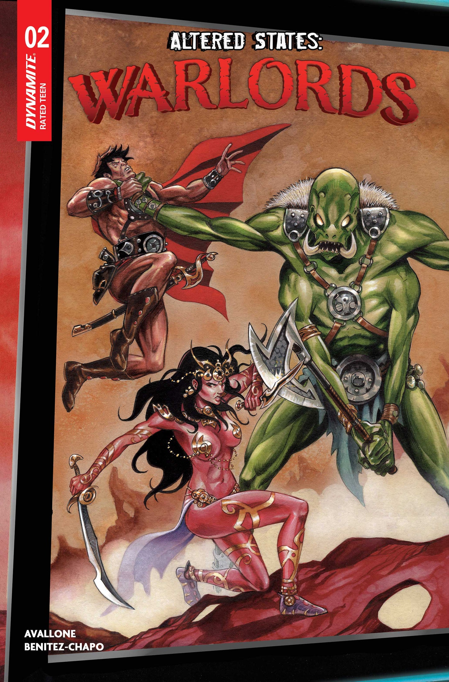 ALTERED STATES WARLORDS #2 CVR B MIKE ROOTH VAR (08 Jul Release)