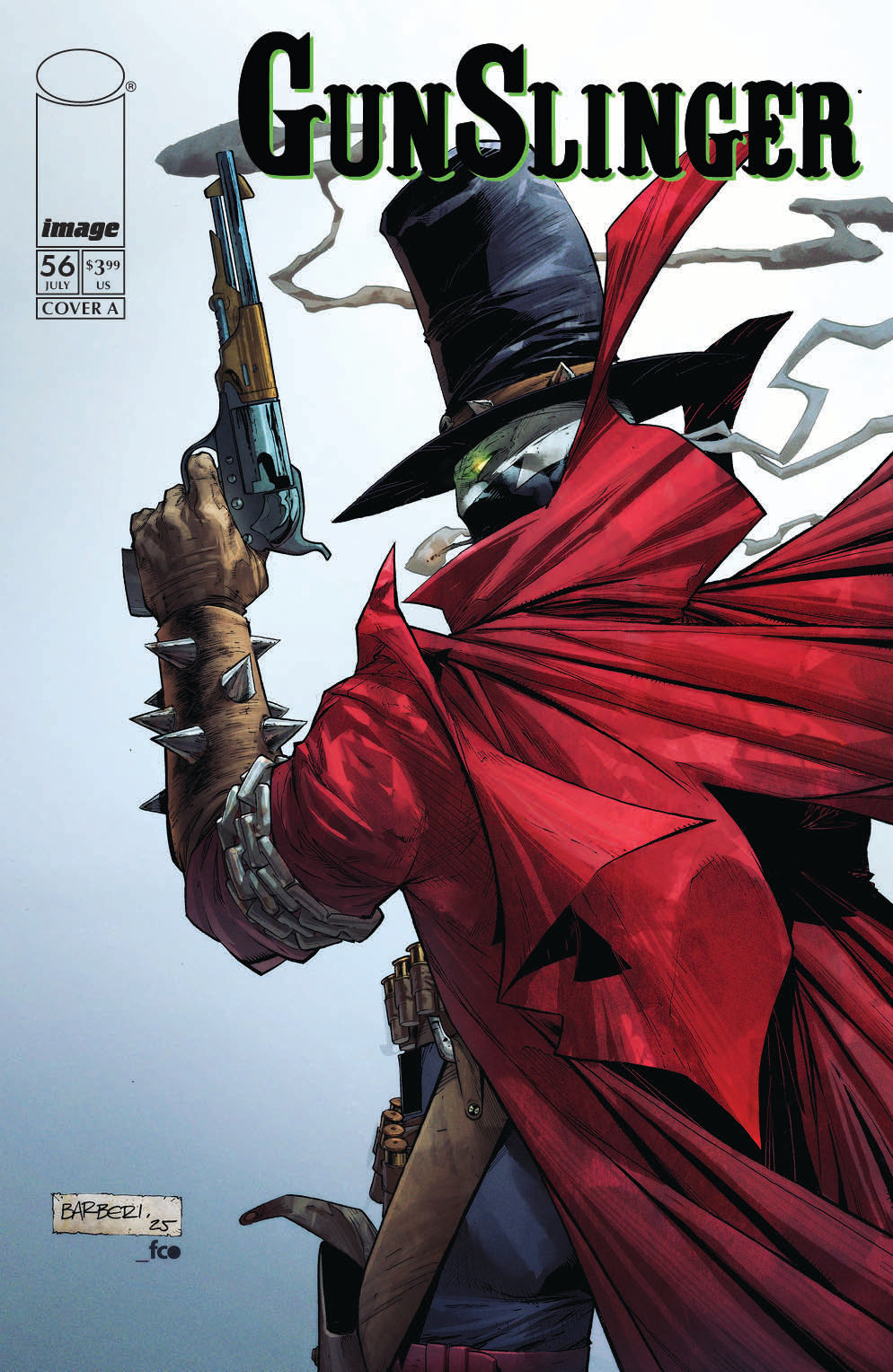 GUNSLINGER SPAWN #56 CVR A CARLO BARBERI (22 Jul Release)