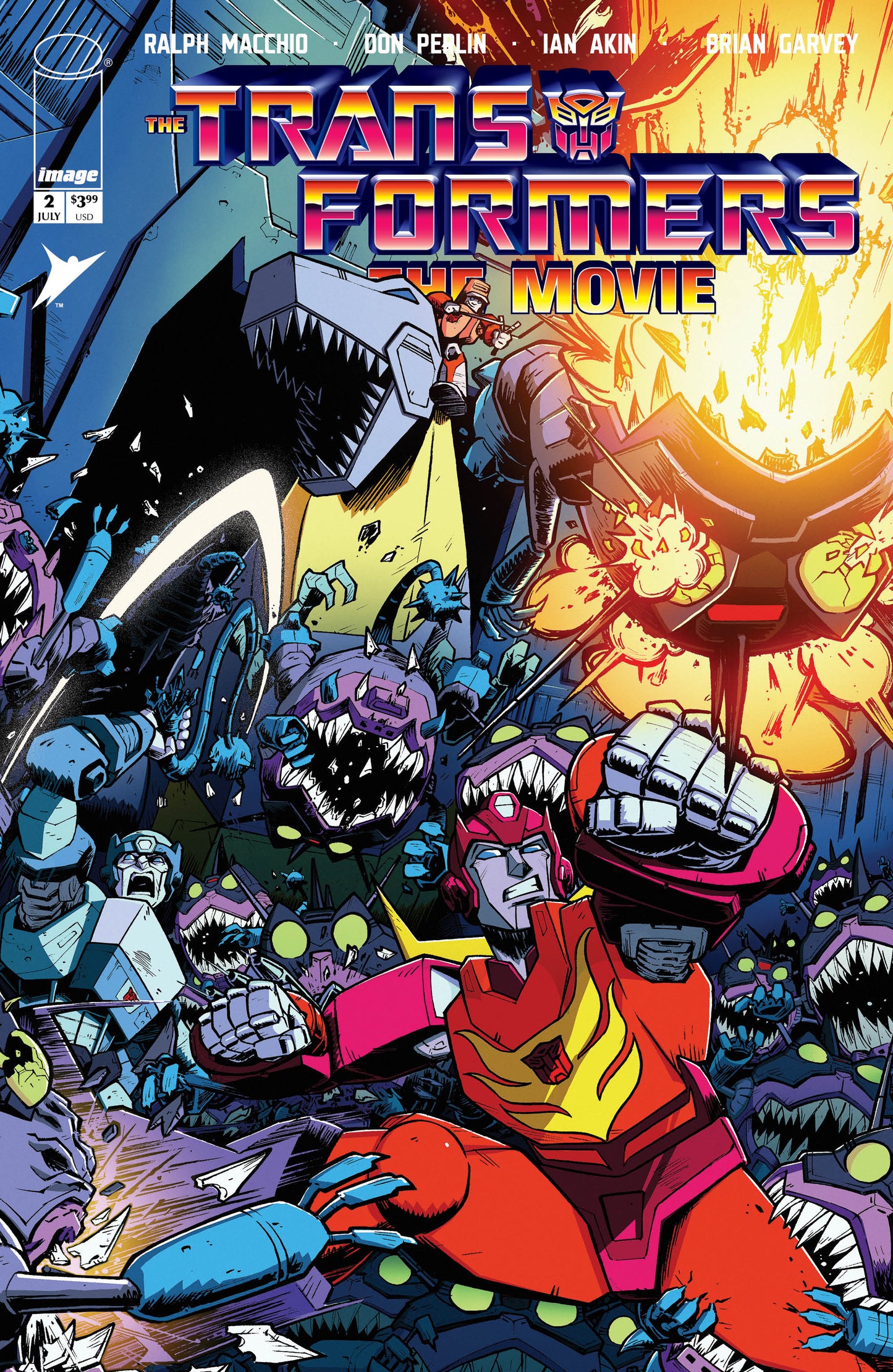 TRANSFORMERS THE MOVIE 40TH ANNIVERSARY EDITION #2 (OF 3) CVR A NICK ROCHE & JOSH BURCHAM (01 Jul Release)