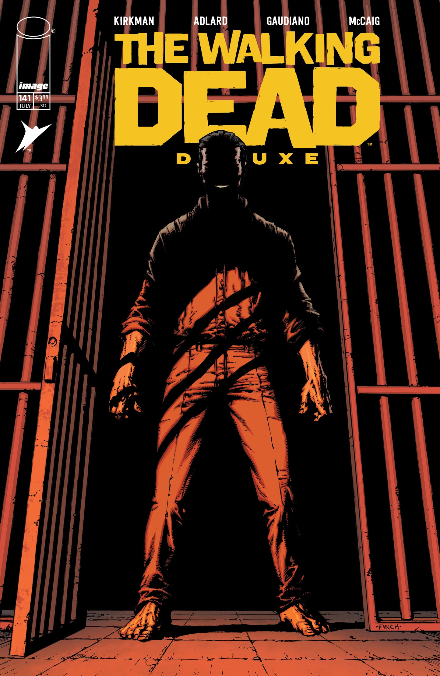 WALKING DEAD DELUXE #141 CVR A DAVID FINCH & DAVE MCCAIG (MR) (15 Jul Release)