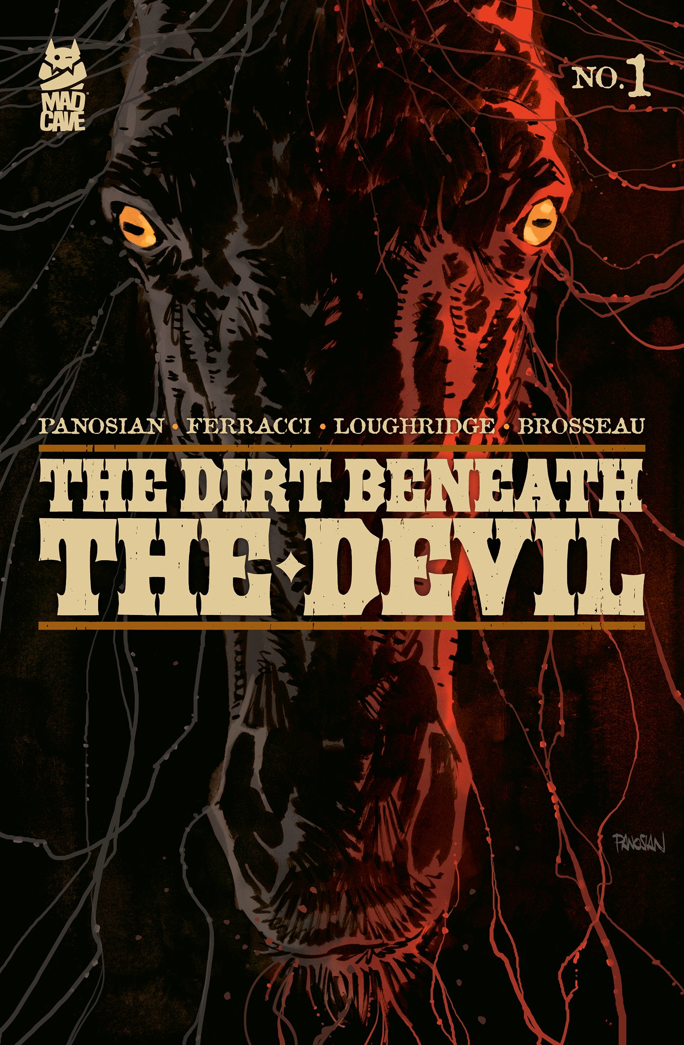 DIRT BENEATH THE DEVIL #1 (OF 4) CVR A DAN PANOSIAN (29 Jul Release)
