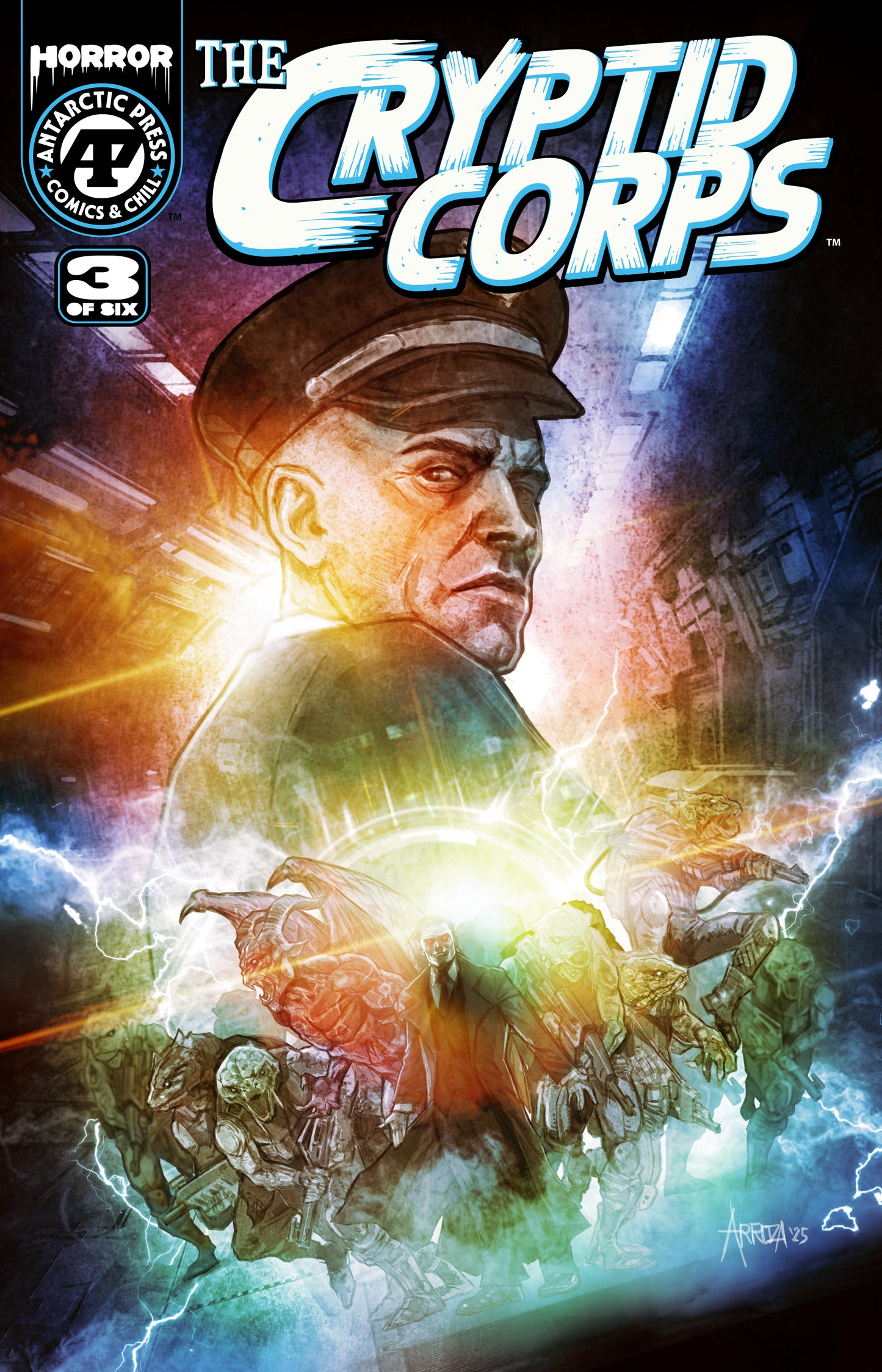 CRYPTID CORPS #3 (OF 6) CVR B EDWIN J ARROZA VAR (22 Jul Release)