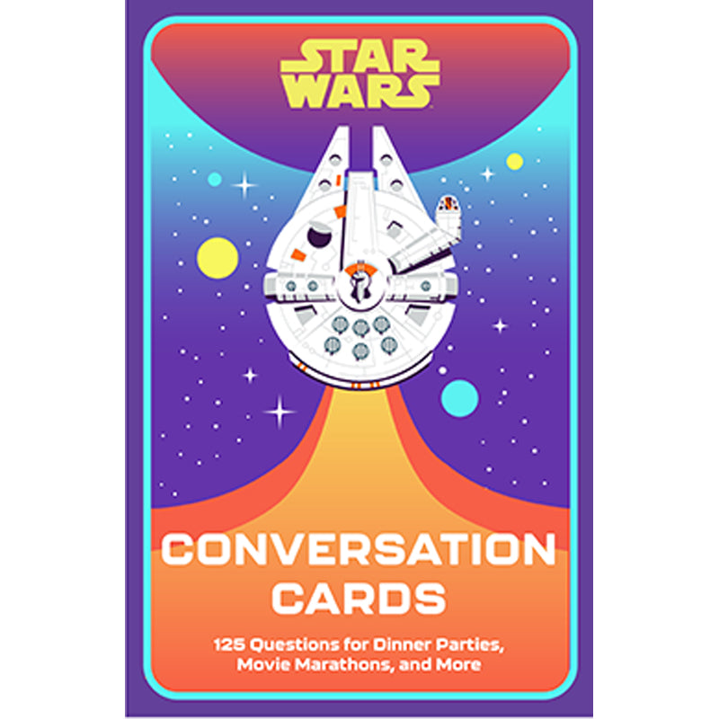 STAR WARS TP 125 CONVERSATION CARDS FOR DINNER PARTIES MOVIE MARATHONS AND MORE (Backorder, Allow 4-5 Weeks)