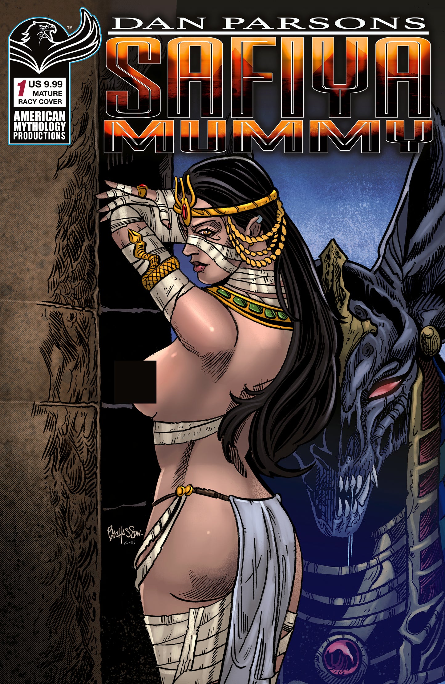 DAN PARSONS SAFIYA MUMMY #1 CVR D BUZ HASSON RACY VAR (MR) (29 Jul Release)