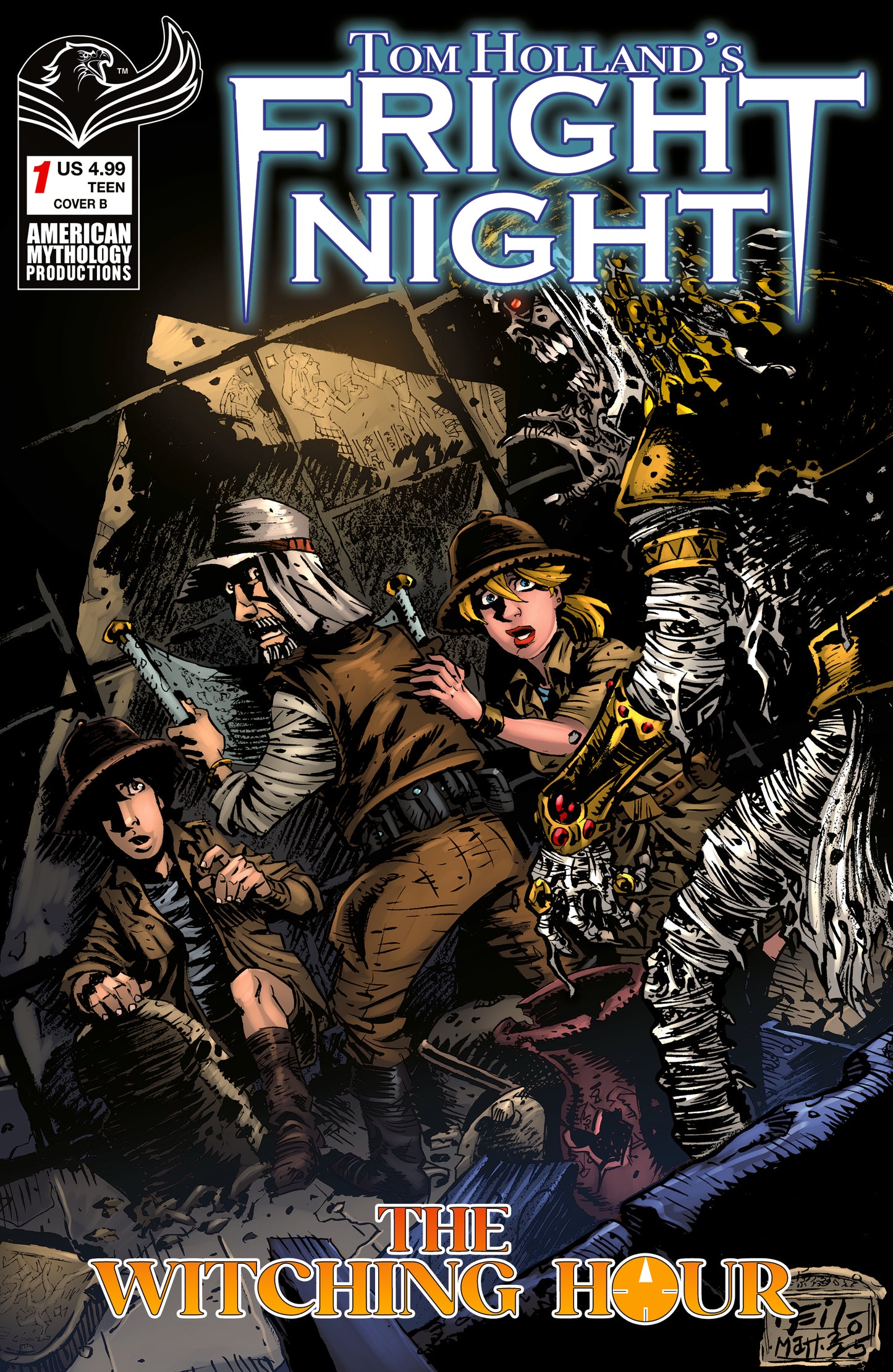 FRIGHT NIGHT WITCHING HOUR #1 (OF 2) CVR B NEIL VOKES VAR (05 Aug Release)