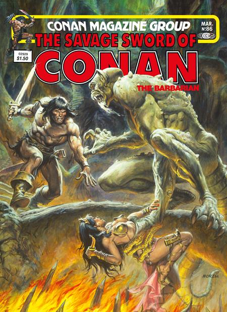 SAVAGE SWORD OF CONAN THE ORIGINAL COMICS OMNIBUS HC VOL 06 REGULAR EDITION EARL NOREM (MR) (Backorder, Allow 4-5 Weeks)