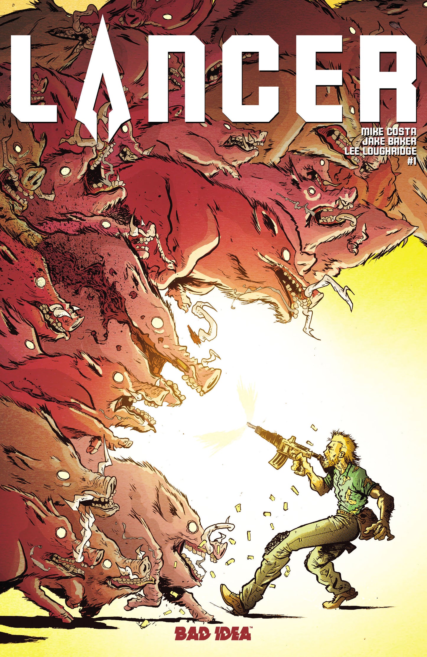 LANCER #1 (OF 4) CVR B JAKE BAKER VAR | BAD IDEA | Comicbookeroo