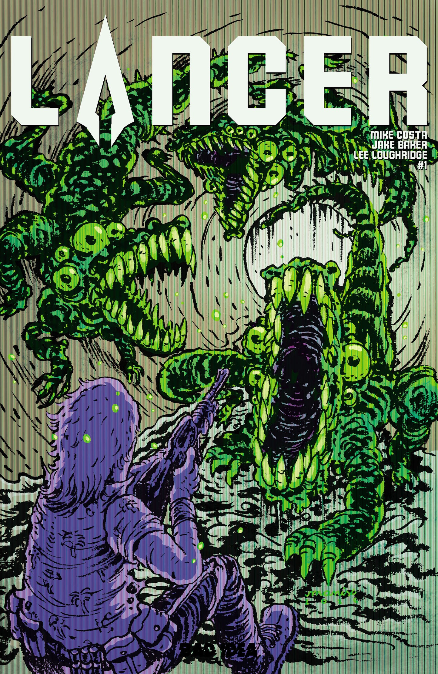 LANCER #1 (OF 4) CVR D MANIX ABRERA AUGMENTED REALITY VAR | BAD IDEA | Comicbookeroo