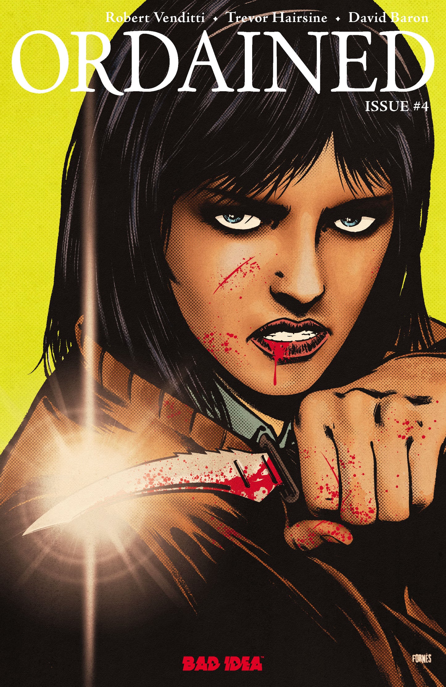 ORDAINED #4 (OF 4) CVR A JORGE FORNES | BAD IDEA | Comicbookeroo