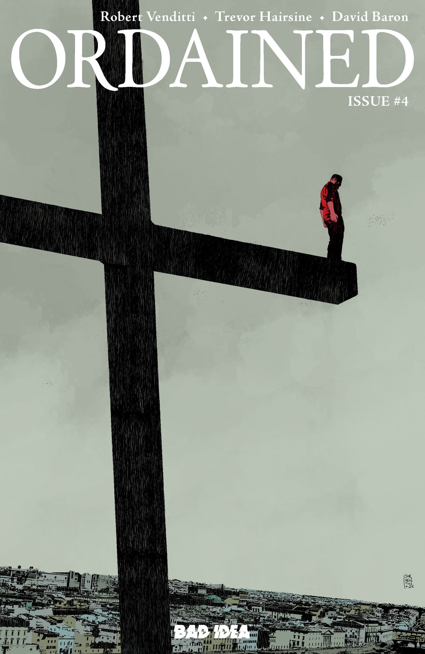 ORDAINED #4 (OF 4) CVR B ANDREA SORRENTINO VAR | BAD IDEA | Comicbookeroo