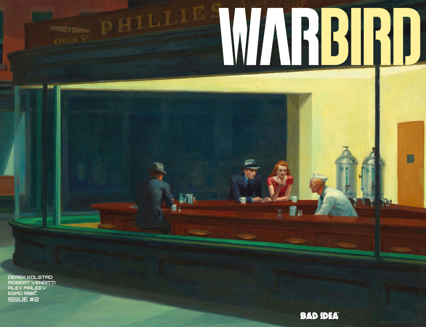 WARBIRD #2 (OF 4) CVR C EDWARD HOPPER OLD MASTERS VAR | BAD IDEA | Comicbookeroo