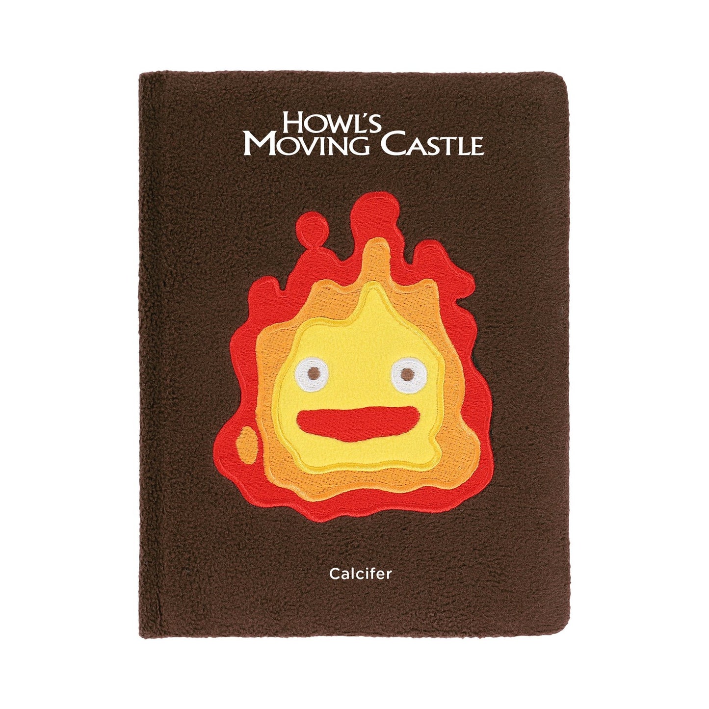 STUDIO GHIBLI HOWLS MOVING CASTLE CALCIFER PLUSH JOURNAL HC | CHRONICLE BOOKS | Comicbookeroo
