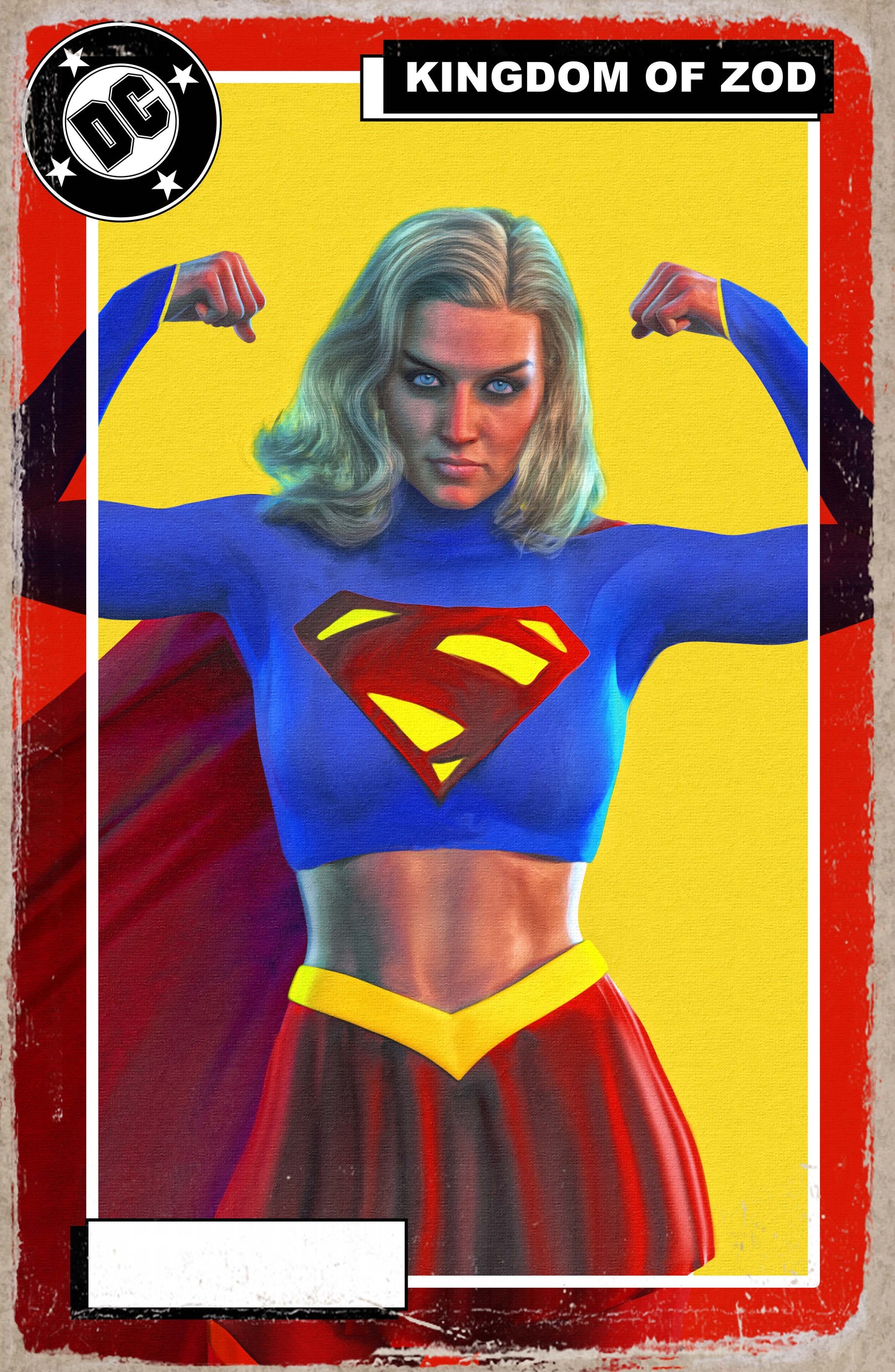 SUPERGIRL #16 CVR E MARK SPEARS KINGDOM OF ZOD FOIL VAR (KINGDOM OF ZOD) (12 Aug Release)