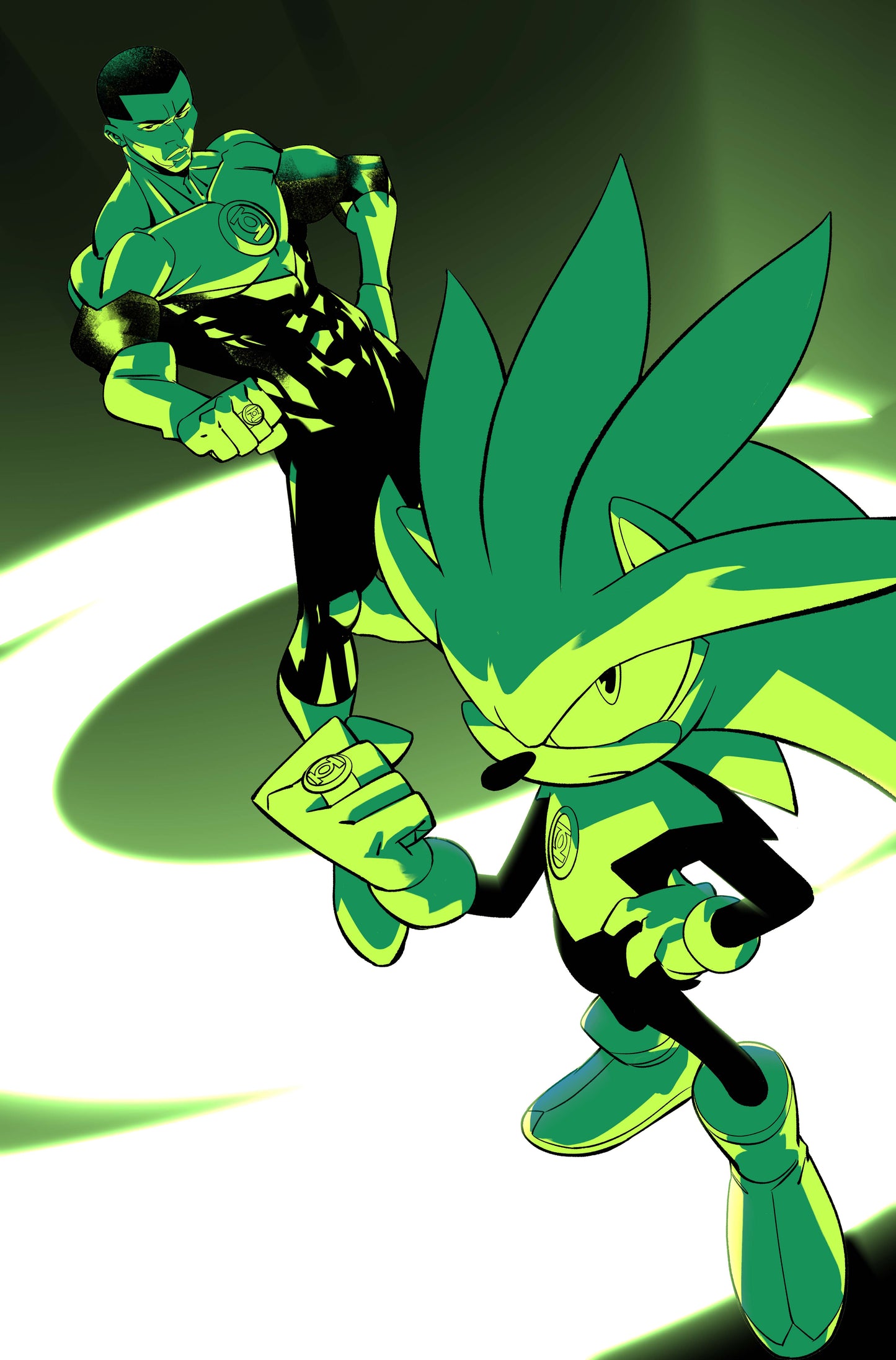 DC X SONIC THE HEDGEHOG METAL LEGION #4 (OF 5) CVR C DANIELE DI NICUOLO CARD STOCK VAR (05 Aug Release)