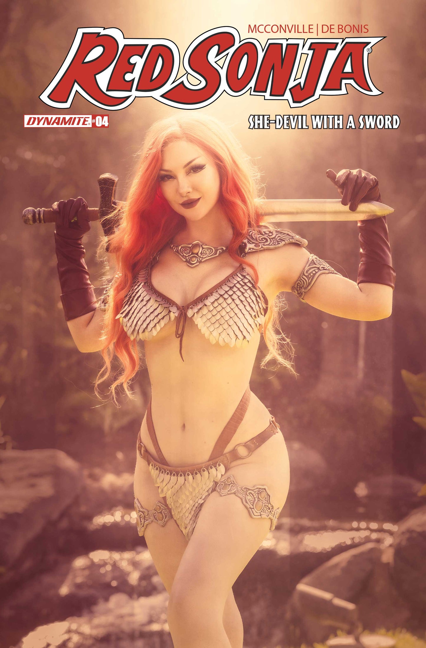 RED SONJA SHE DEVIL WITH A SWORD #4 CVR E COSPLAY ASHLYNNE DAE VAR (05 Aug Release)
