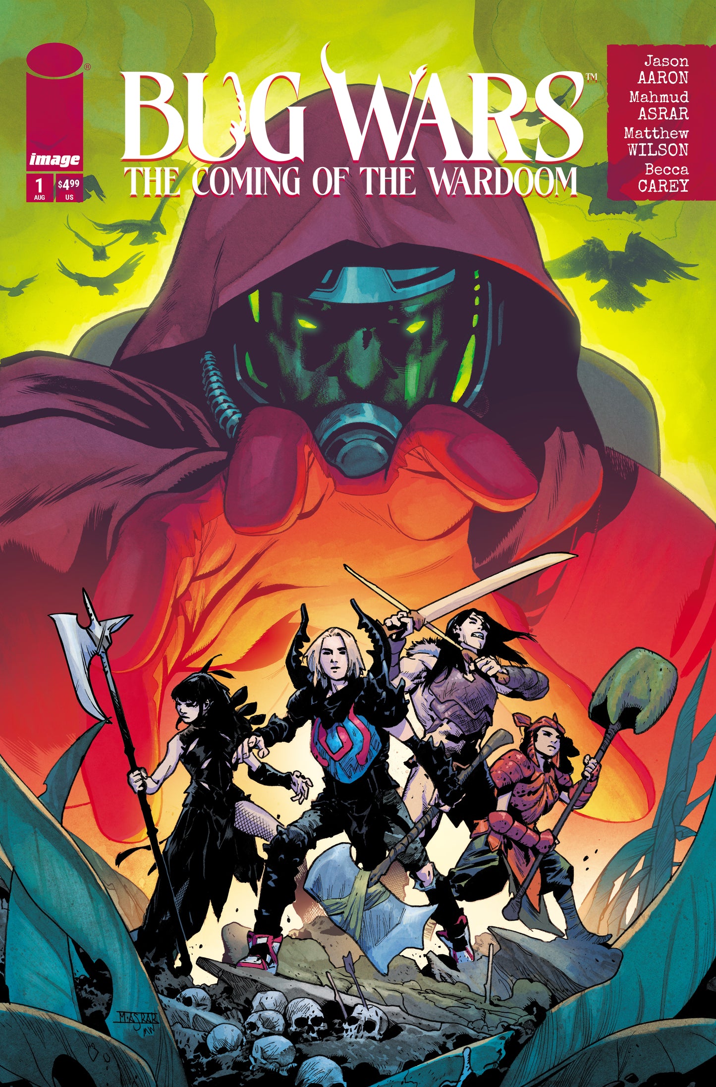 BUG WARS THE COMING OF THE WARDOOM #1 (OF 8) CVR A MAHMUD ASRAR & MATTHEW WILSON (MR) (19 Aug Release)