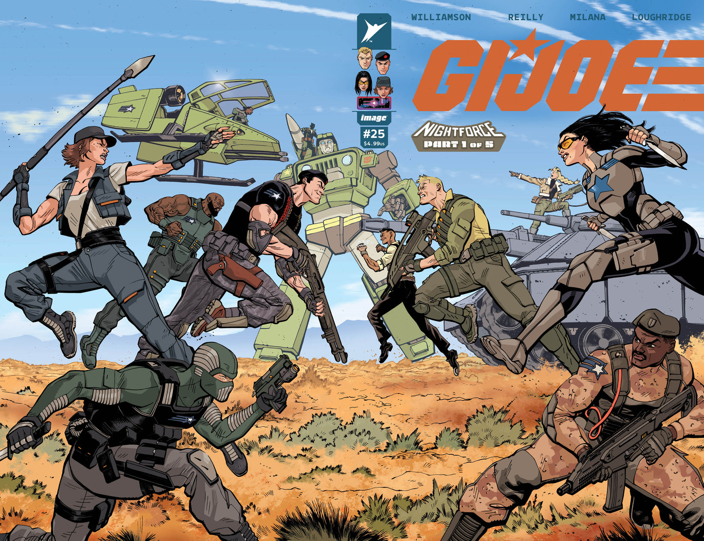 GI JOE #25 CVR A TOM REILLY WRAPAROUND | IMAGE COMICS | Comicbookeroo