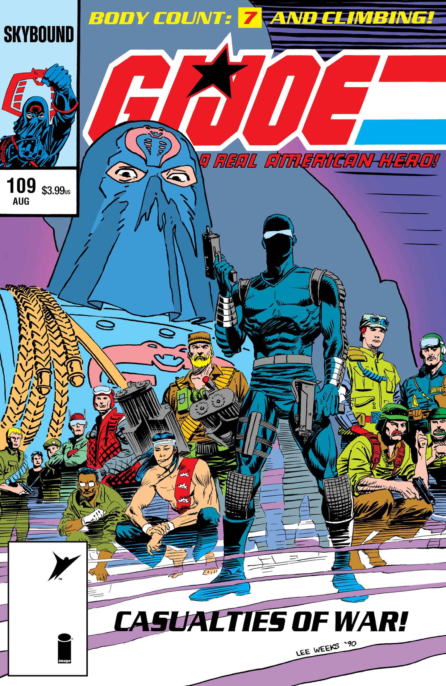 GI JOE A REAL AMERICAN HERO #109 HAMA FILES EDITION CVR A LEE WEEKS | IMAGE COMICS | Comicbookeroo