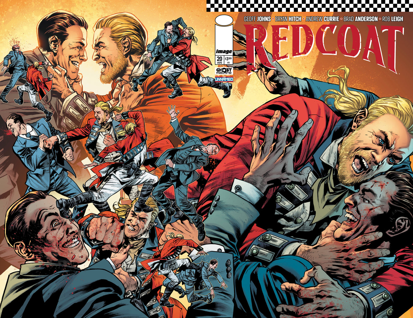 REDCOAT #20 CVR A BRYAN HITCH & BRAD ANDERSON WRAPAROUND | IMAGE COMICS | Comicbookeroo