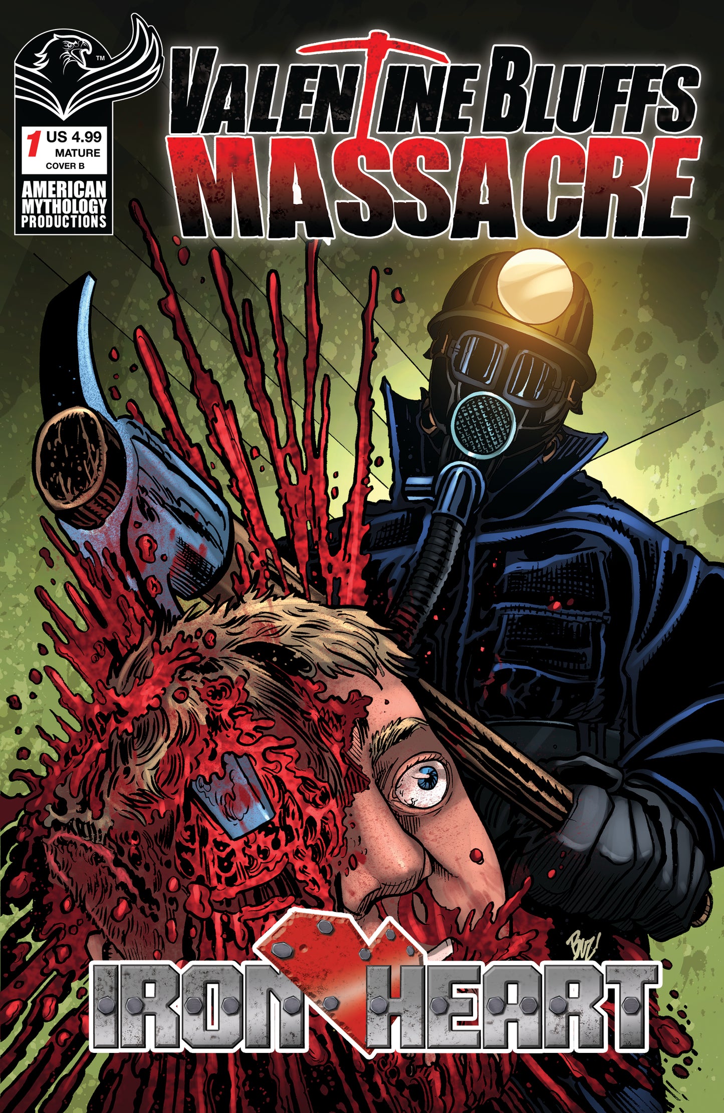 VALENTINE BLUFFS MASSACRE IRON HEART #1 (OF 2) CVR B BUZ HASSON VAR (MR) (26 Aug Release)