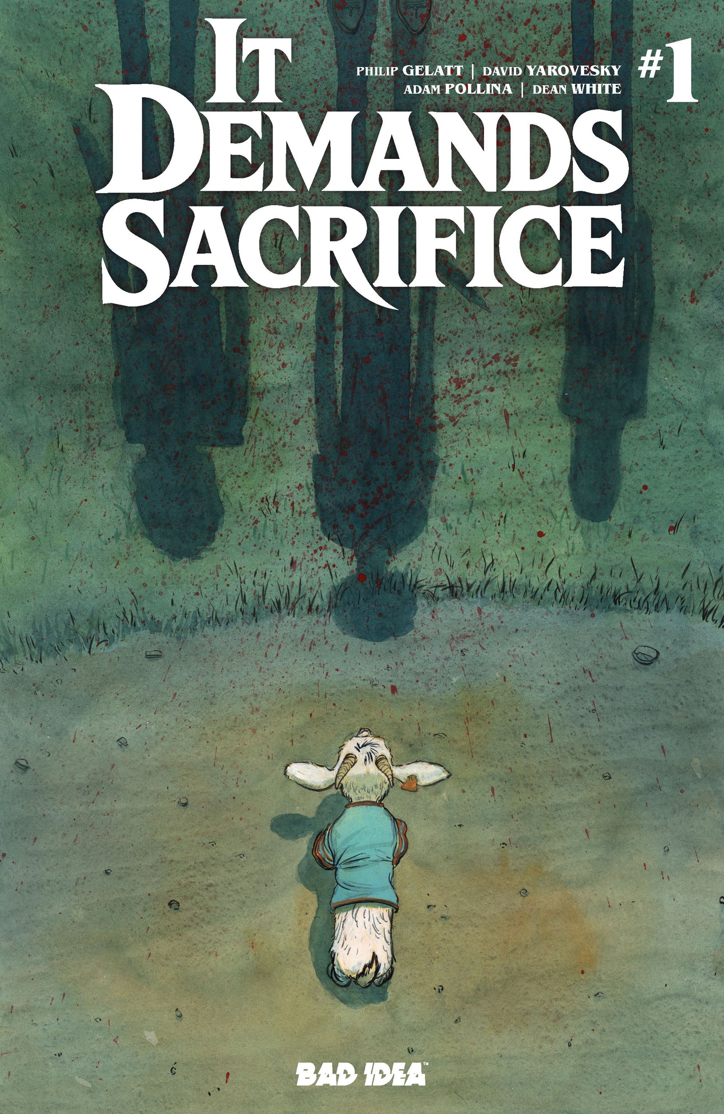 IT DEMANDS SACRIFICE #1 (OF 4) CVR C PATRICK HORVATH VAR | BAD IDEA | Comicbookeroo