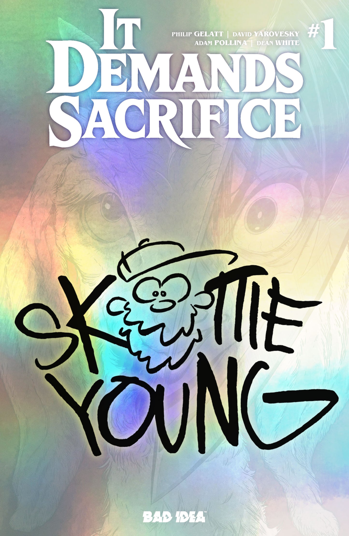 IT DEMANDS SACRIFICE #1 (OF 4) CVR D SKOTTIE YOUNG FOIL VAR | BAD IDEA | Comicbookeroo