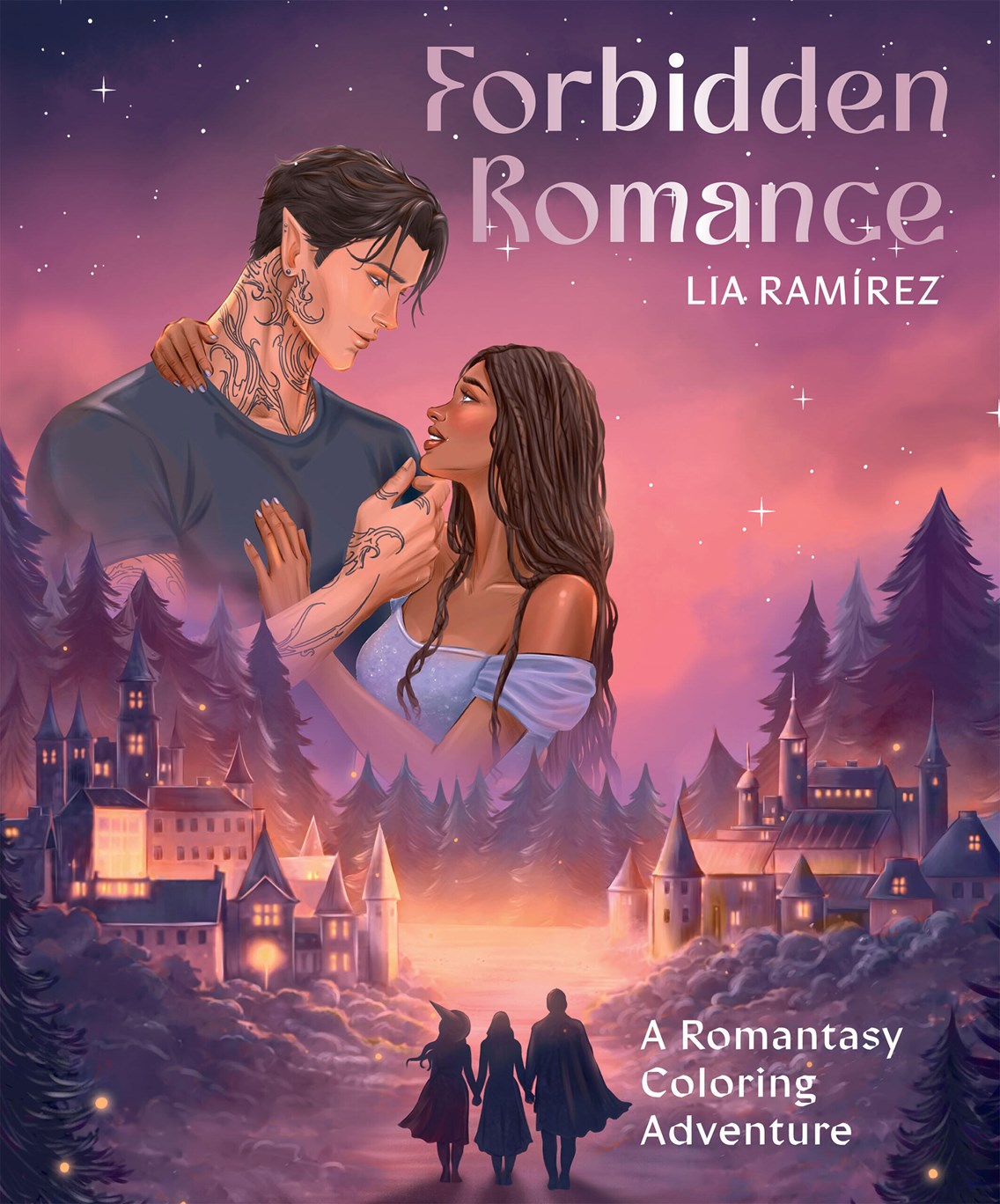 FORBIDDEN ROMANCE TP A ROMANTASY COLORING ADVENTURE