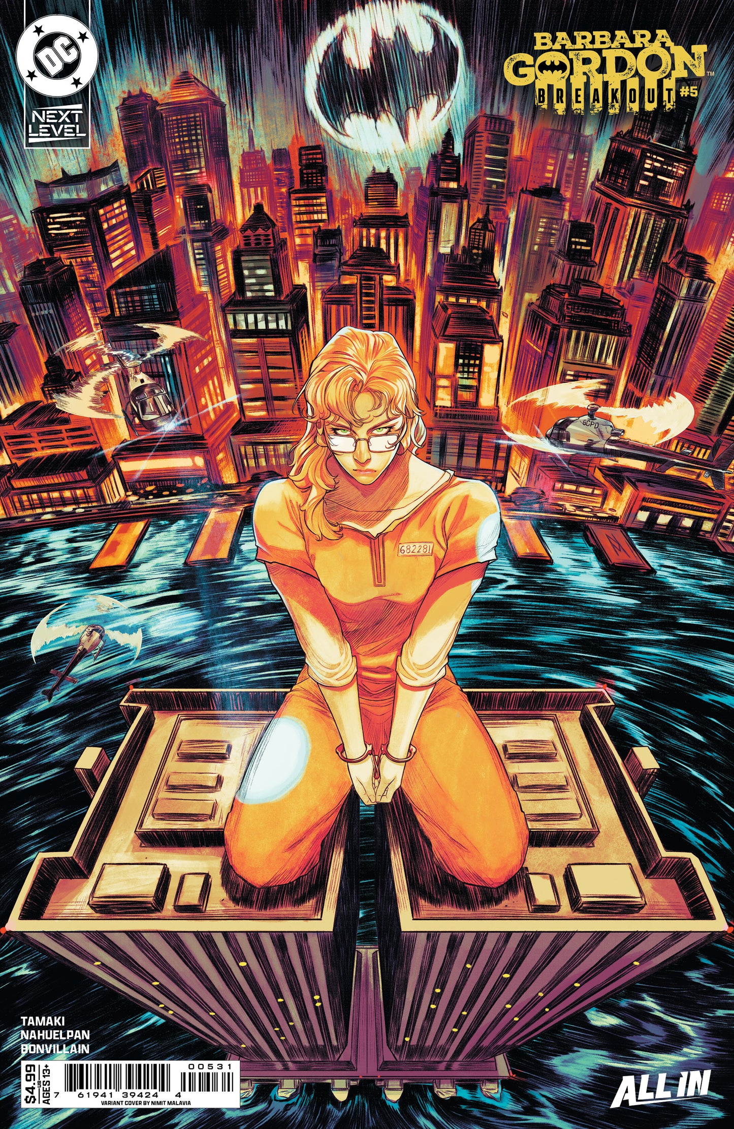 BARBARA GORDON BREAKOUT #5 CVR C NIMIT MALAVIA CARD STOCK VAR | DC COMICS | Comicbookeroo
