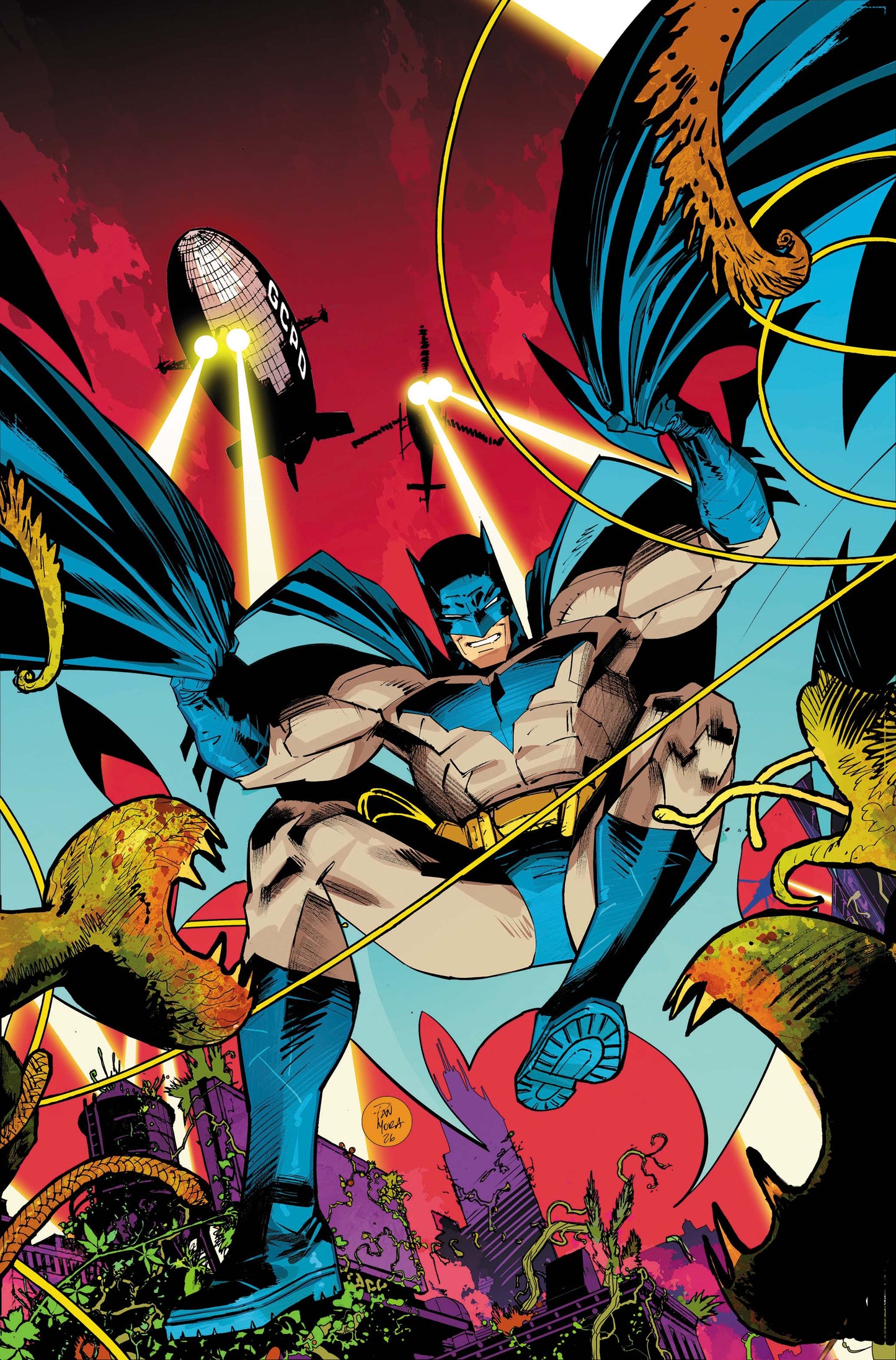 BATMAN #13 CVR E DAN MORA FOIL VAR