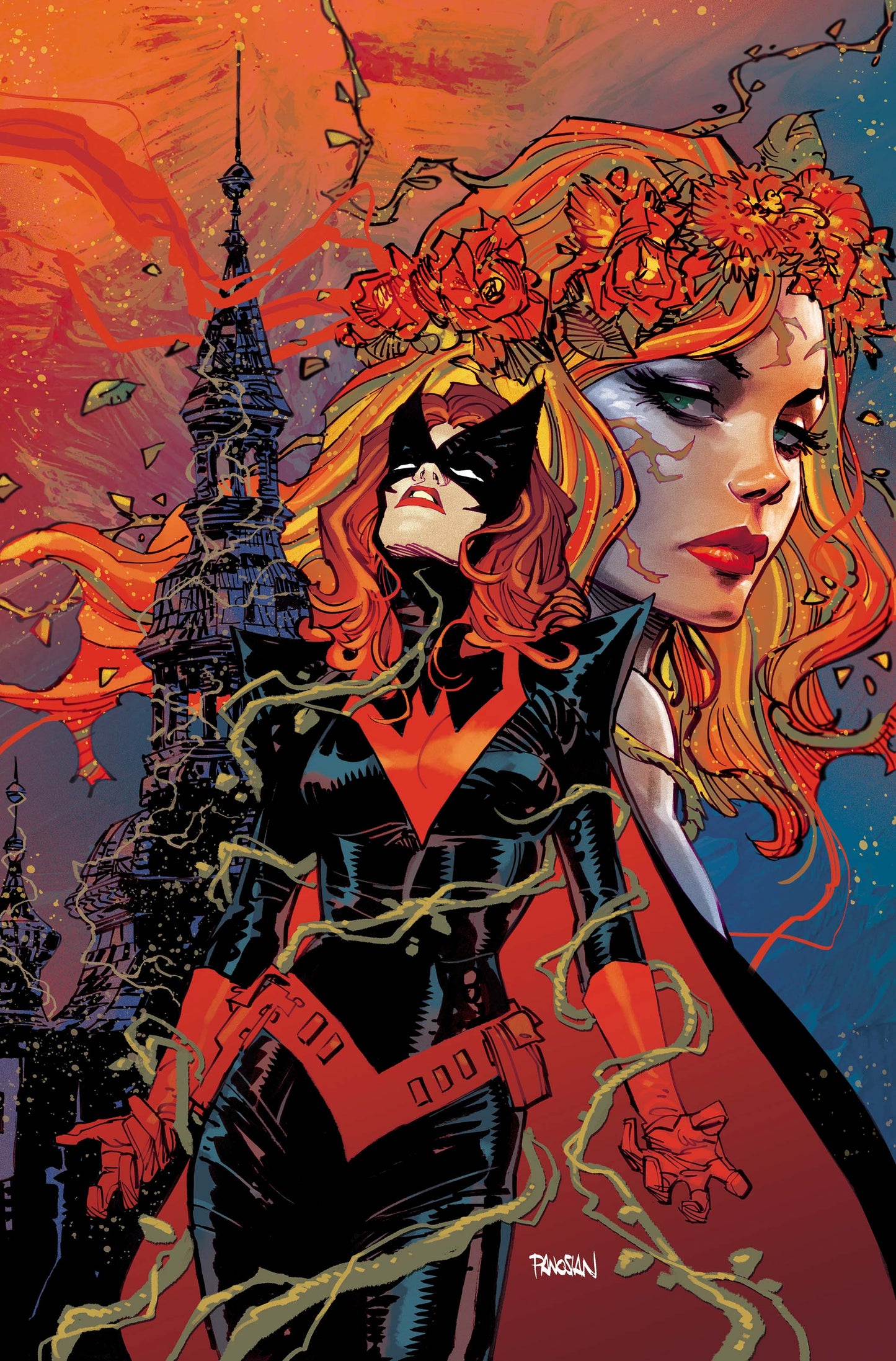 BATWOMAN #7 CVR D DAN PANOSIAN BAD SEEDS SPOT FOIL VAR
