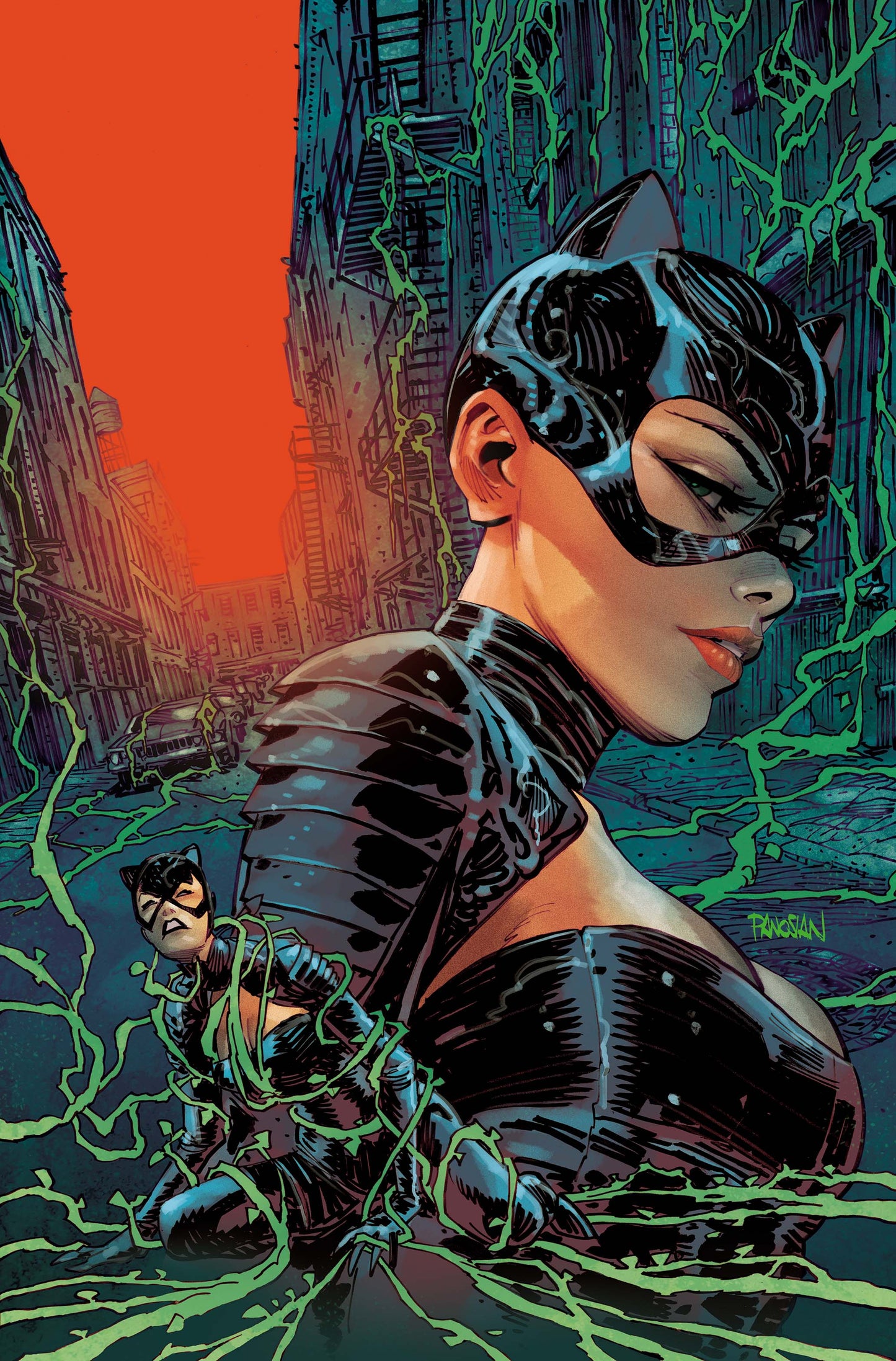 CATWOMAN #91 CVR E DAN PANOSIAN BAD SEEDS SPOT FOIL VAR