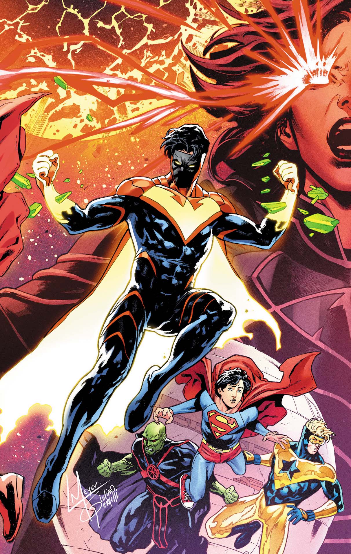 ACTION COMICS #1102 CVR A LUCAS MEYER CONNECTING
