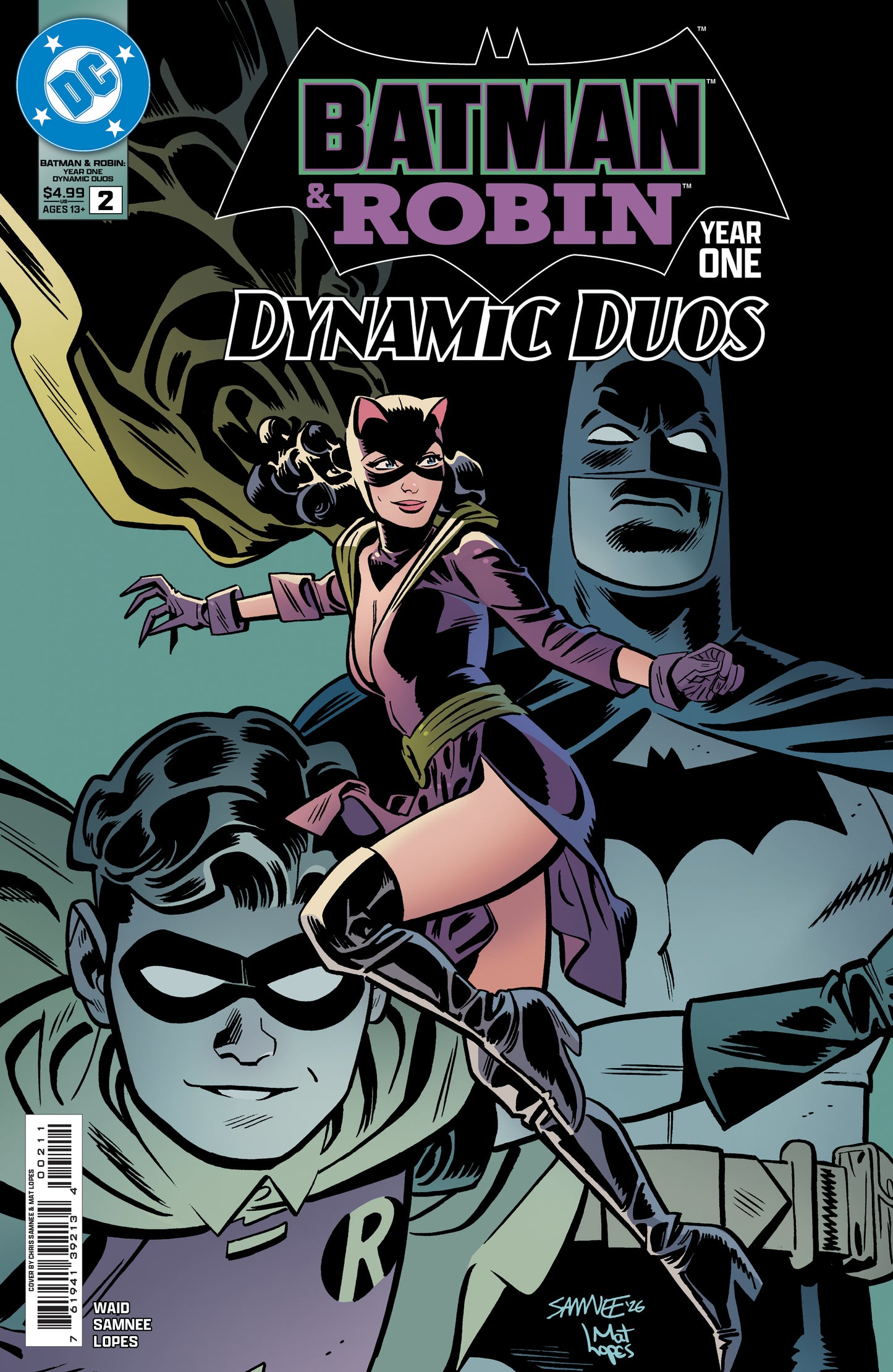 BATMAN & ROBIN YEAR ONE DYNAMIC DUOS #2 (OF 12) CVR A CHRIS SAMNEE | DC COMICS | Comicbookeroo