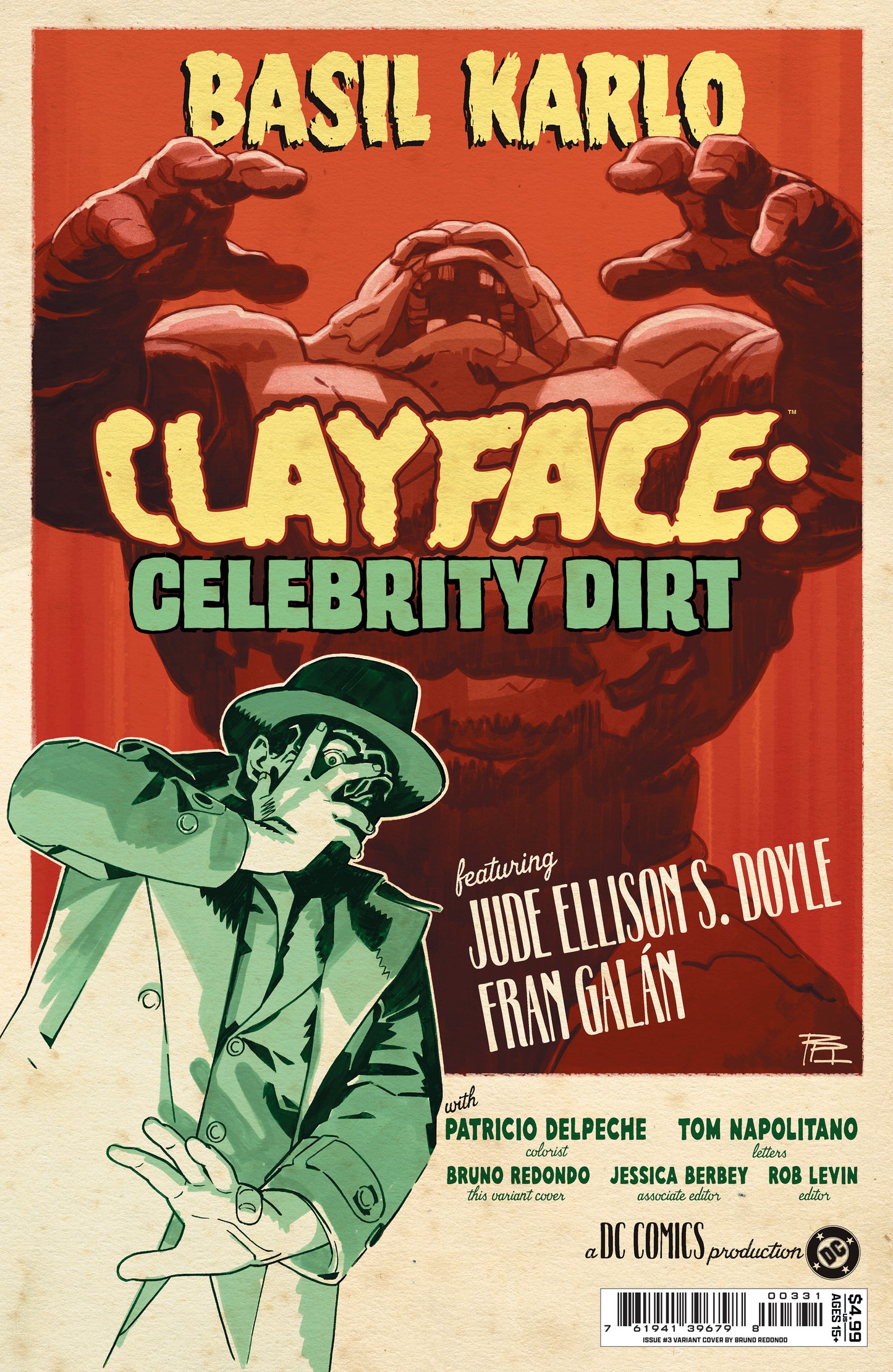 CLAYFACE CELEBRITY DIRT #3