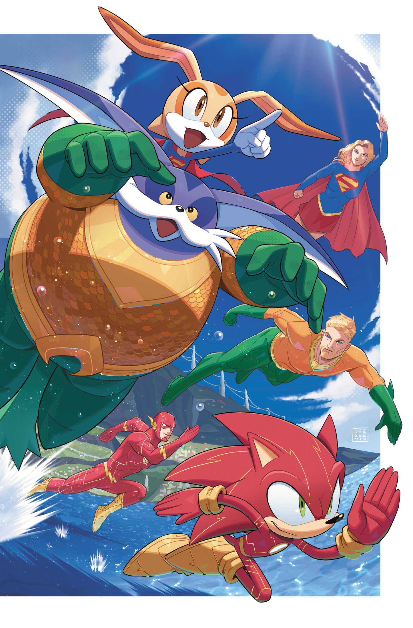 DC X SONIC THE HEDGEHOG METAL LEGION #5