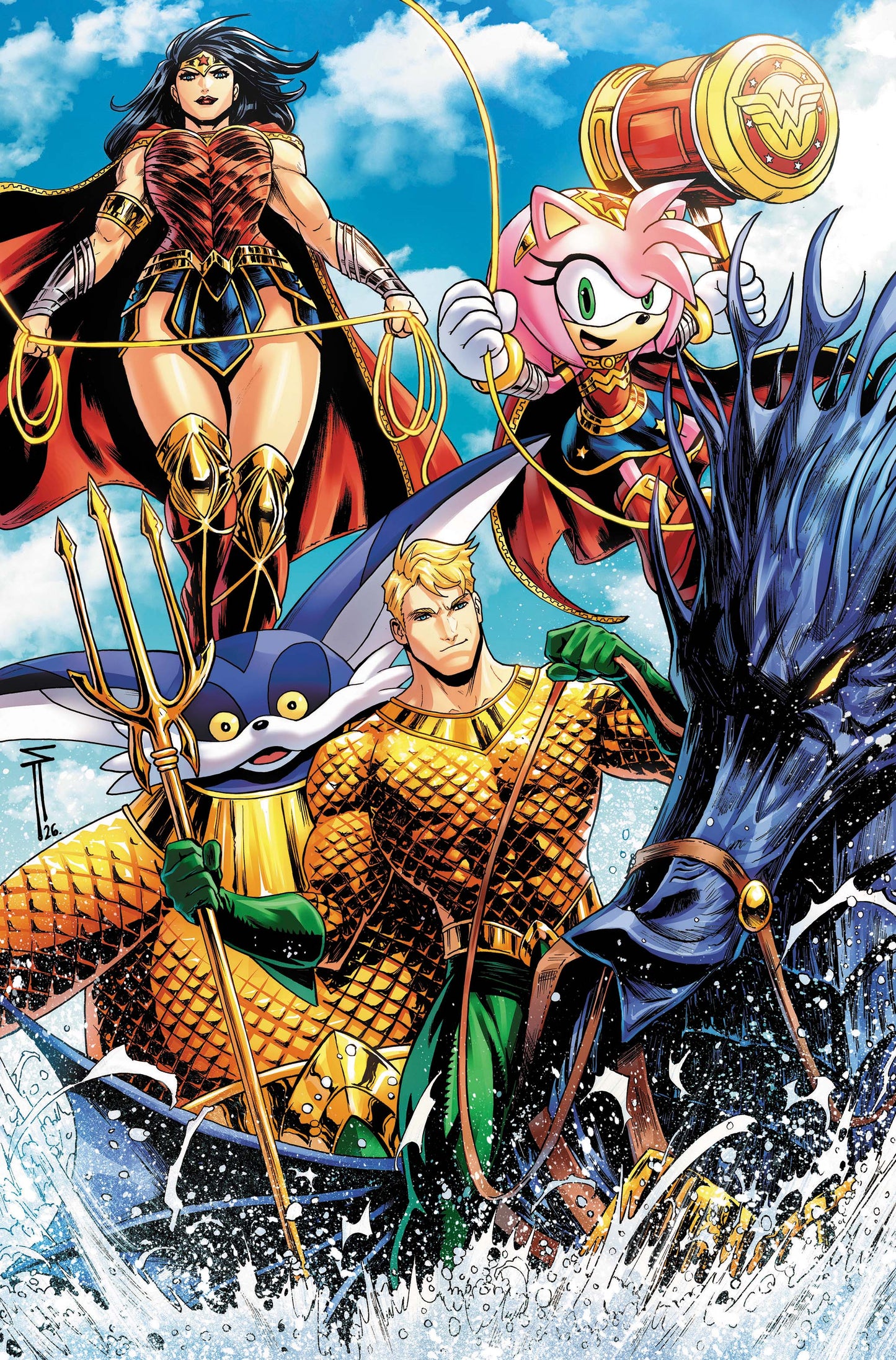 DC X SONIC THE HEDGEHOG METAL LEGION #5