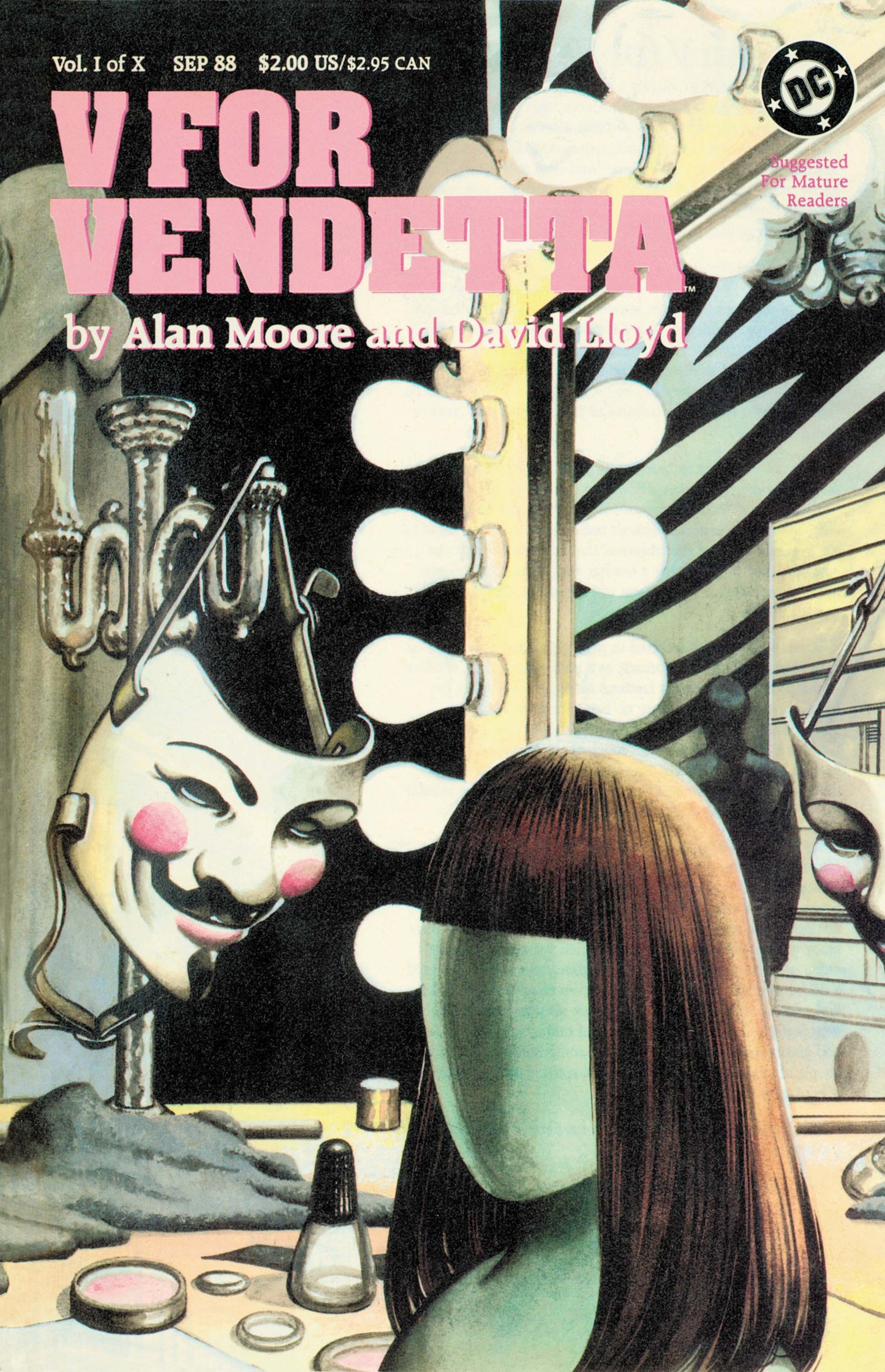 V FOR VENDETTA #1 FACSIMILE EDITION CVR A DAVID LLOYD