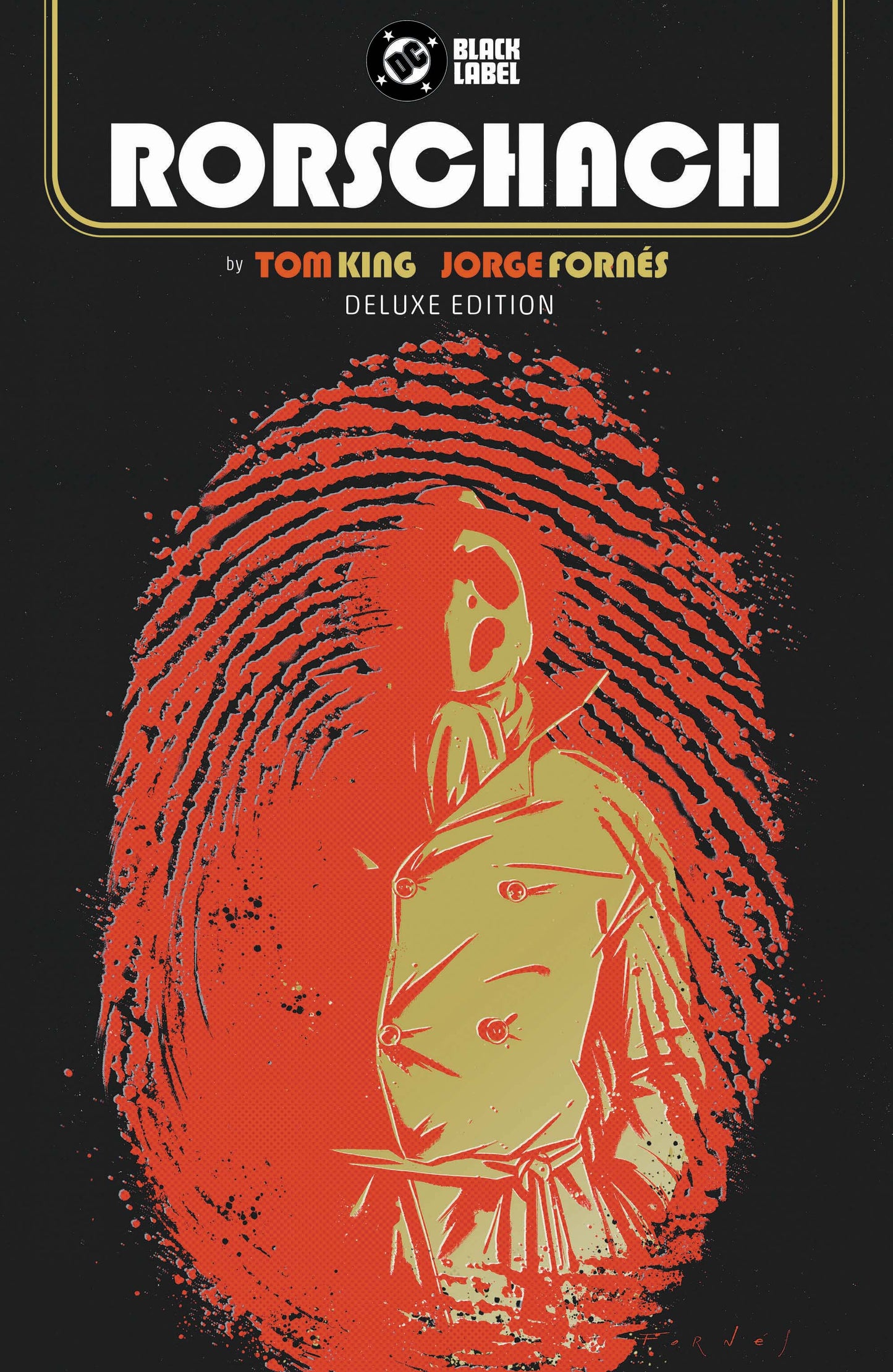 RORSCHACH BY TOM KING AND JORGE FORNES DELUXE EDITION HC