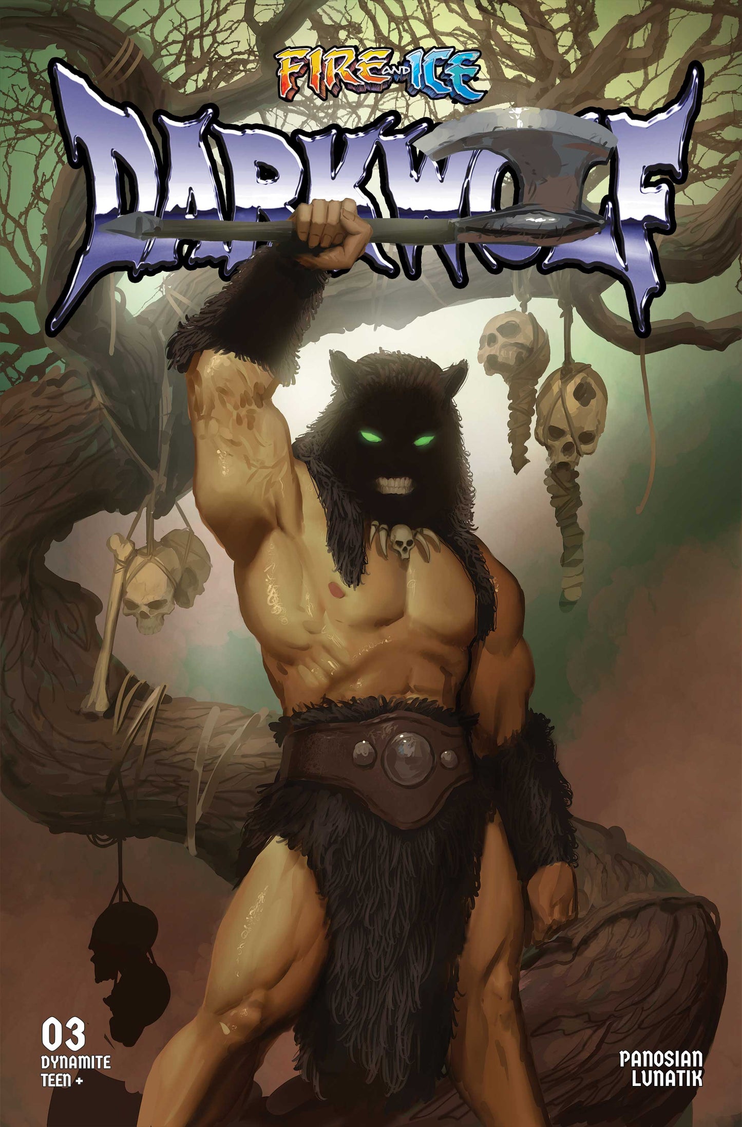 FIRE AND ICE DARKWOLF #3 CVR B STJEPAN SEJIC VAR | DYNAMITE ENTERTAINMENT | Comicbookeroo
