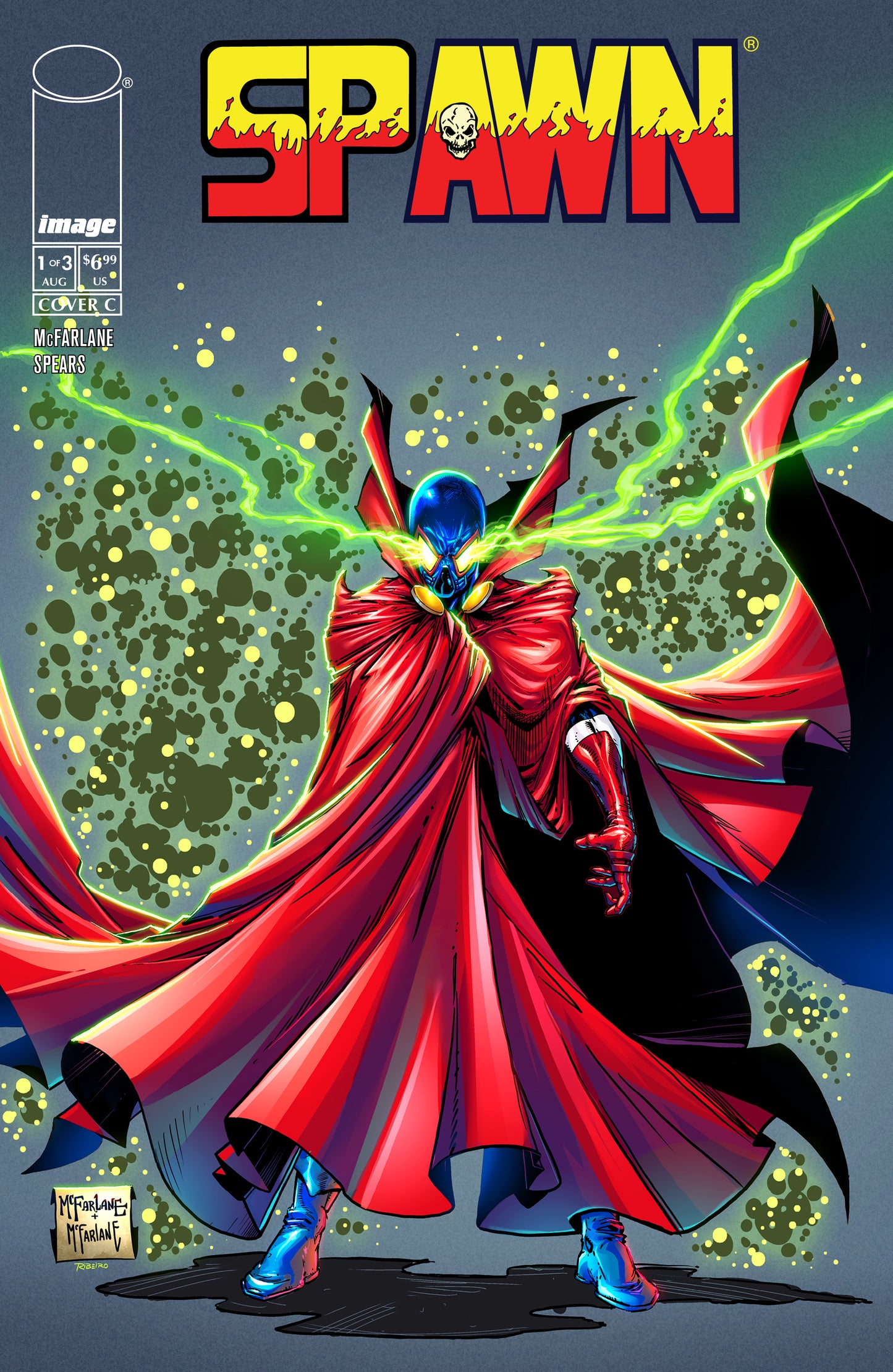 SPAWN 77 #1 (OF 3) CVR C TODD MCFARLANE ORIGINAL 1977 UPDATE VAR | IMAGE COMICS | Comicbookeroo