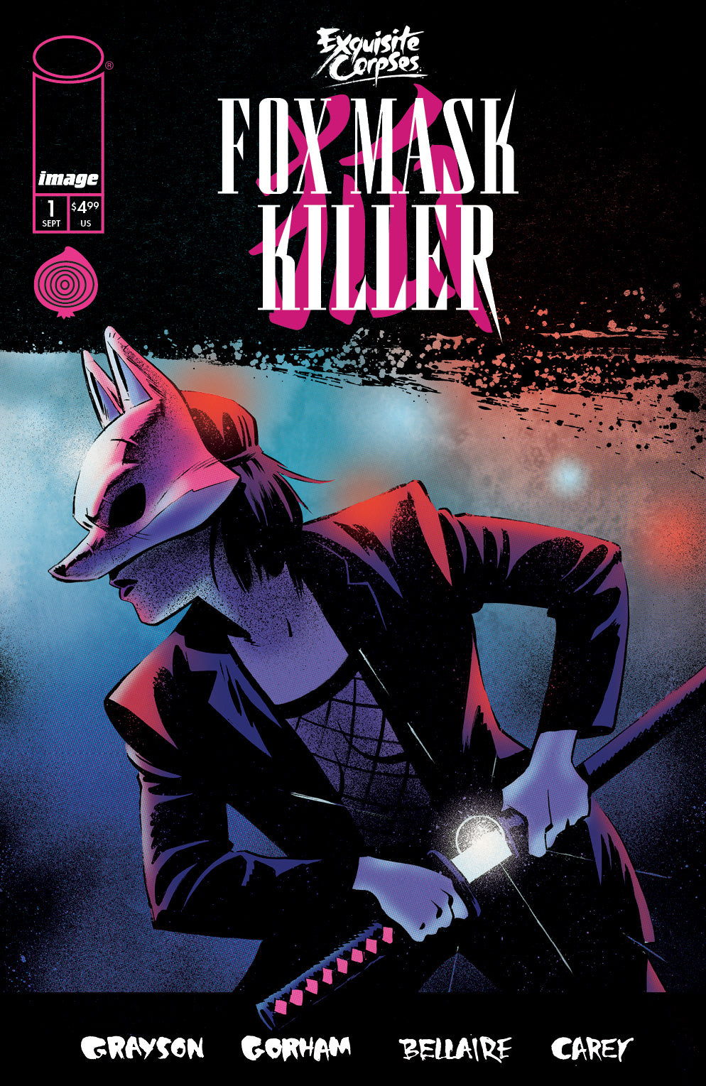 EXQUISITE CORPSES FOX MASK KILLER #1