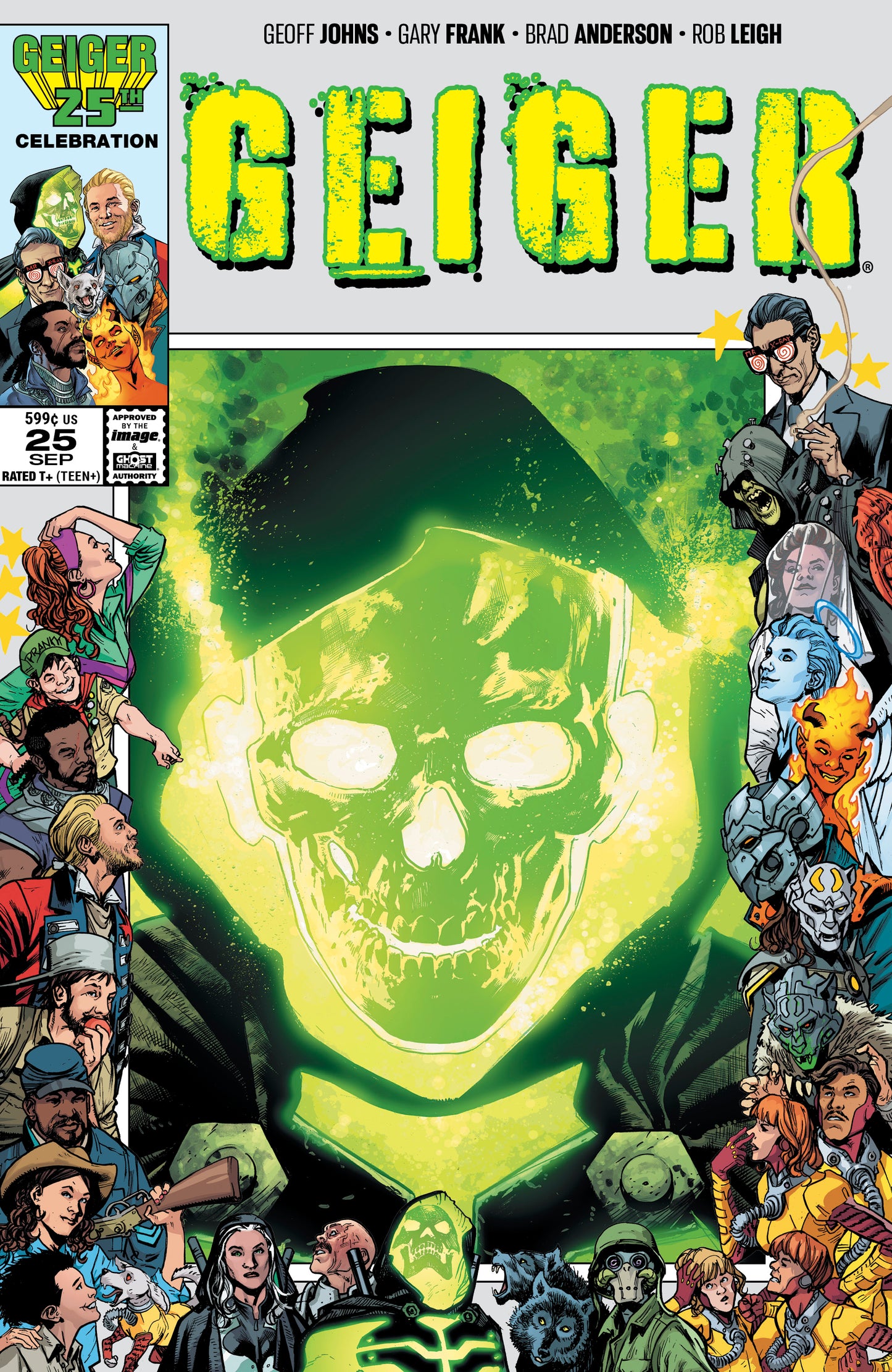 GEIGER #25 CVR B BRYAN HITCH & BRAD ANDERSON GEIGER #25 ANNIVERSARY VAR | IMAGE COMICS | Comicbookeroo