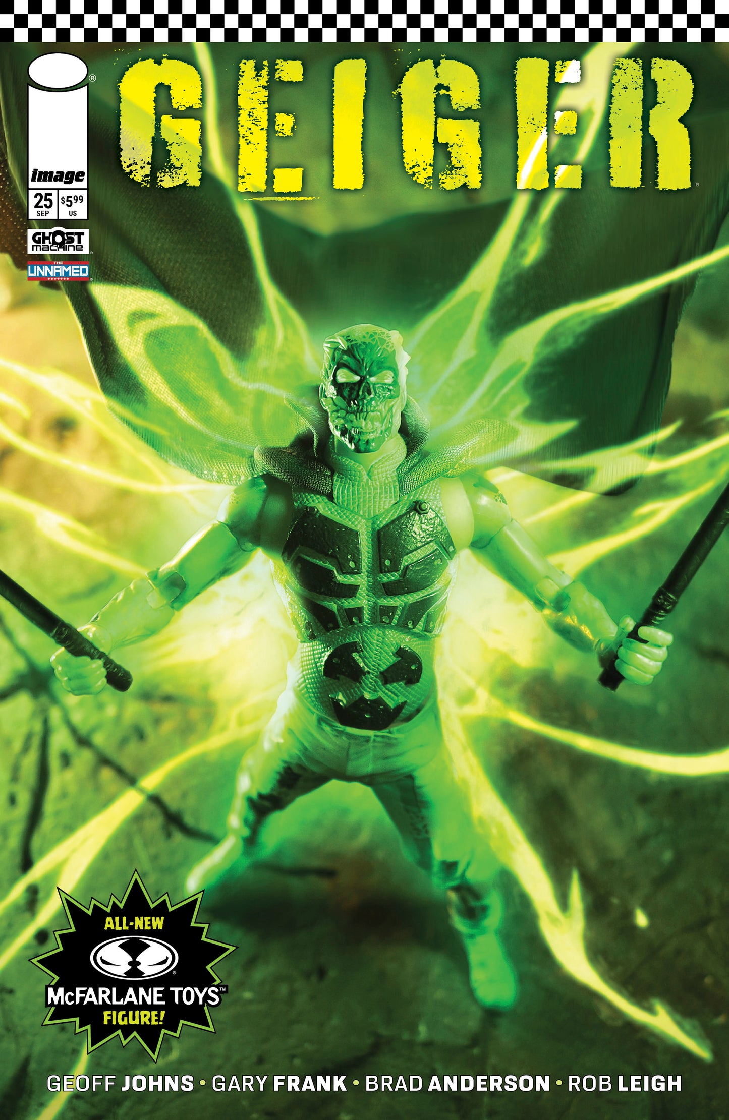 GEIGER #25 CVR D MCFARLANE TOYS ACTION FIGURE VAR | IMAGE COMICS | Comicbookeroo