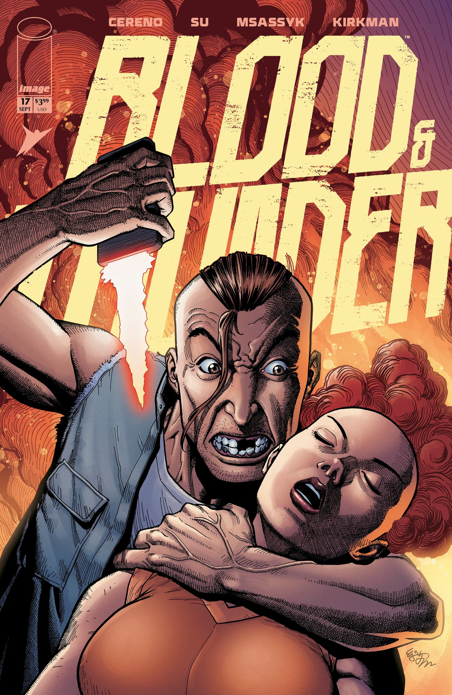 BLOOD & THUNDER #17 CVR A EJ SU & DEE CUNNIFFE