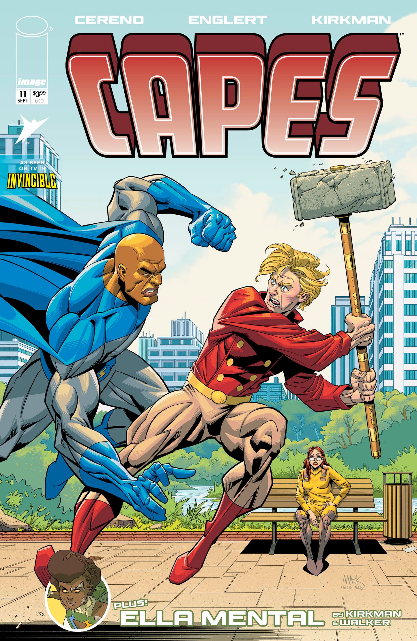 INVINCIBLE UNIVERSE CAPES #11 CVR A MARK ENGLERT